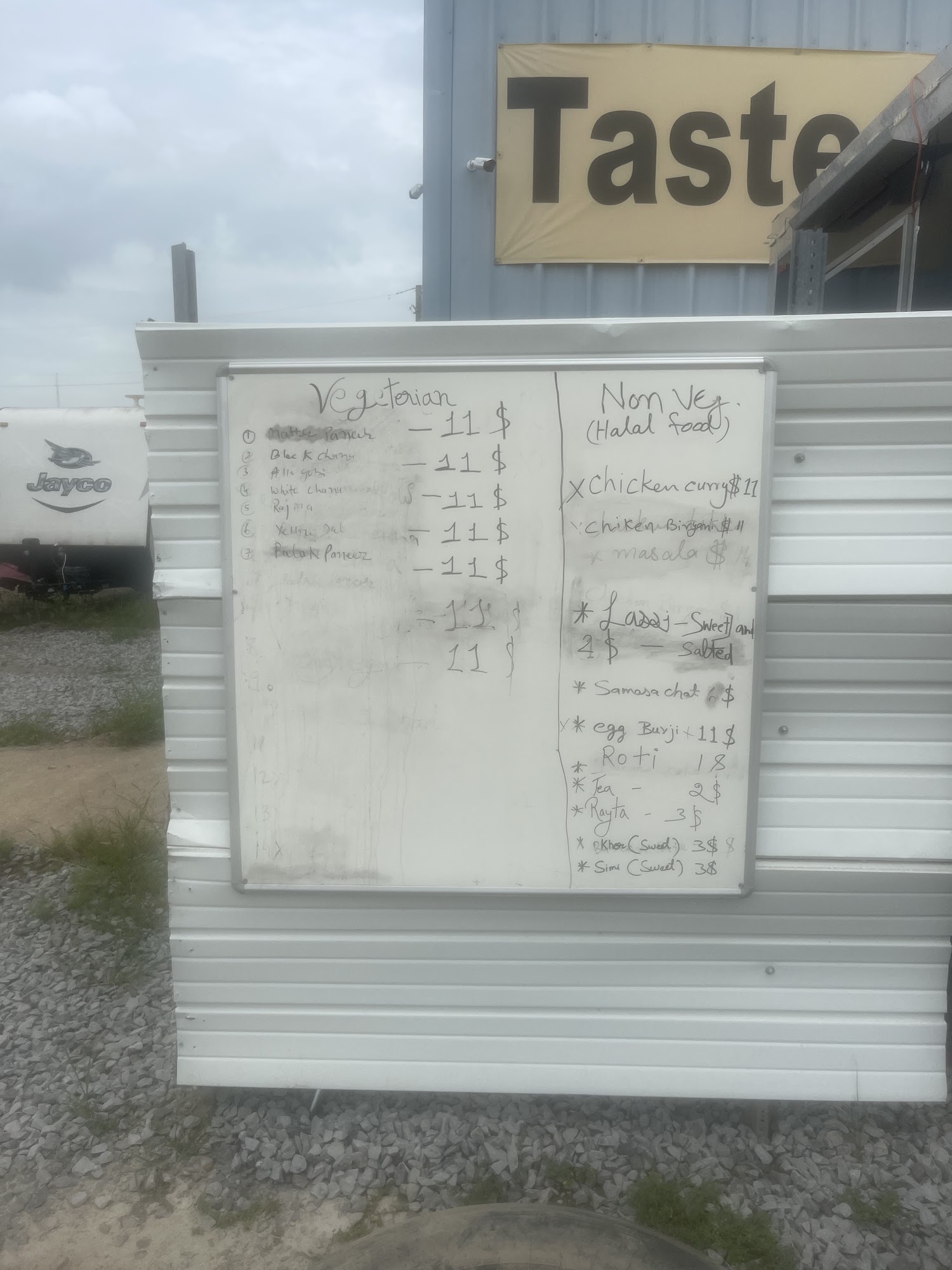 Taste of Punjab Menu