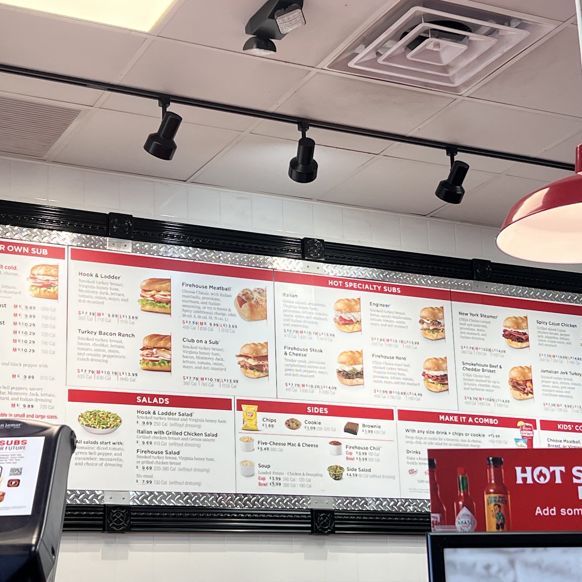 Firehouse Subs Centerpoint Plaza Menu