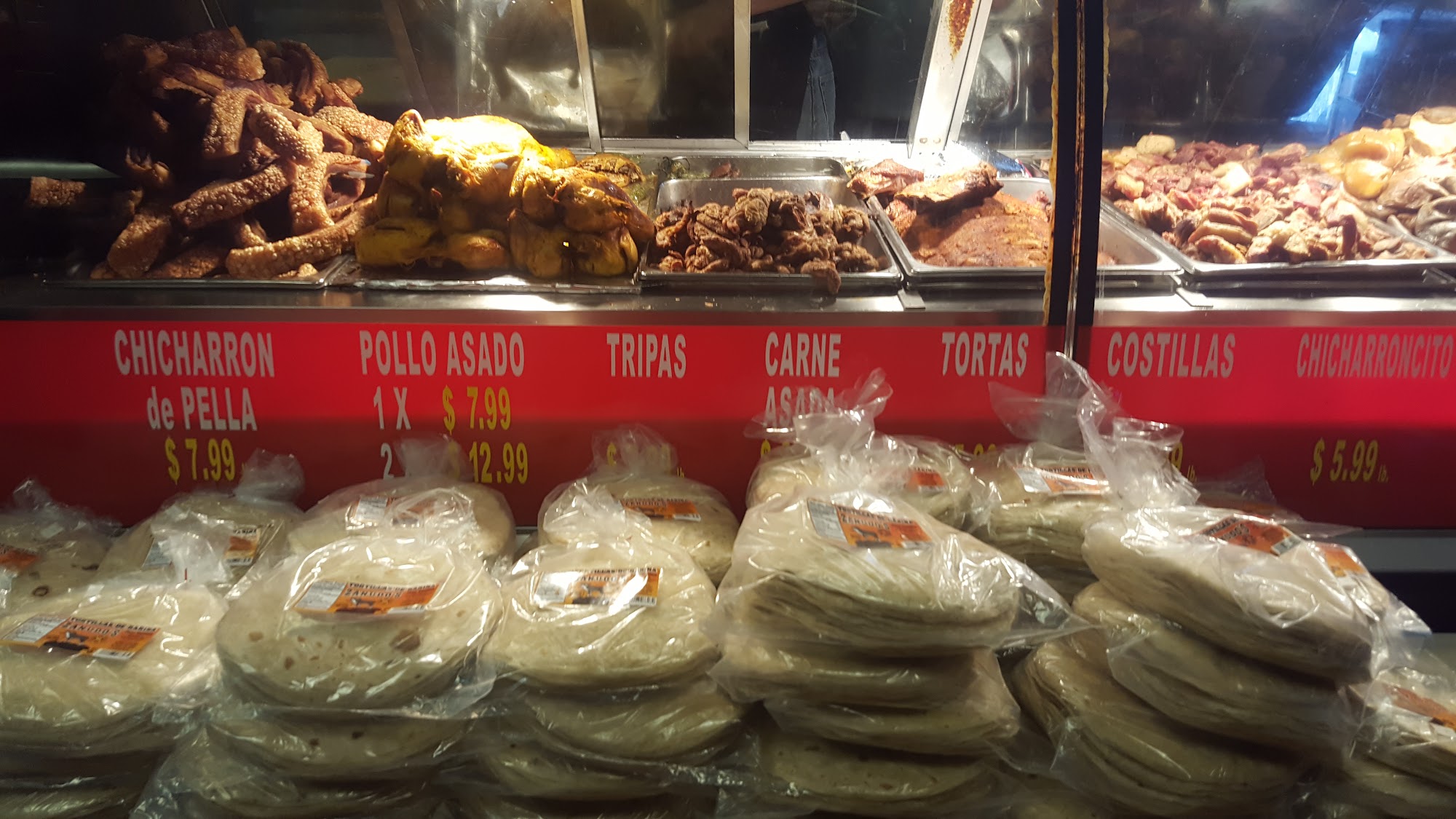 Super Carniceria Los Alamos Menu