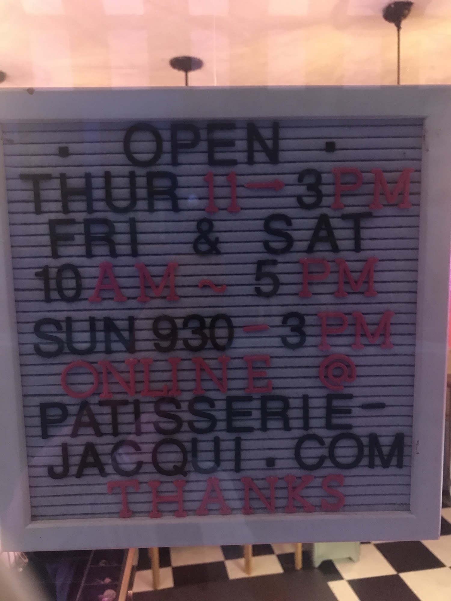 Patisserie Jacqui Bisbee