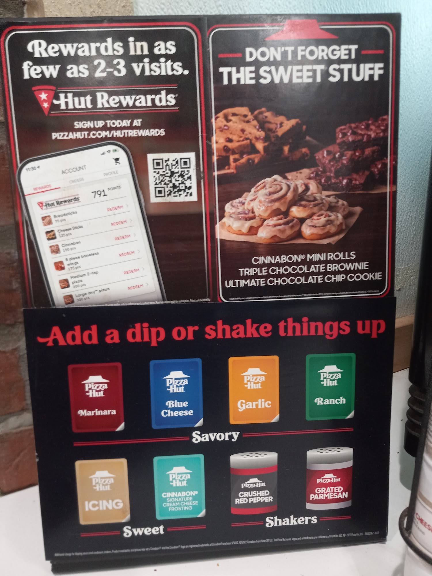 Pizza Hut Menu