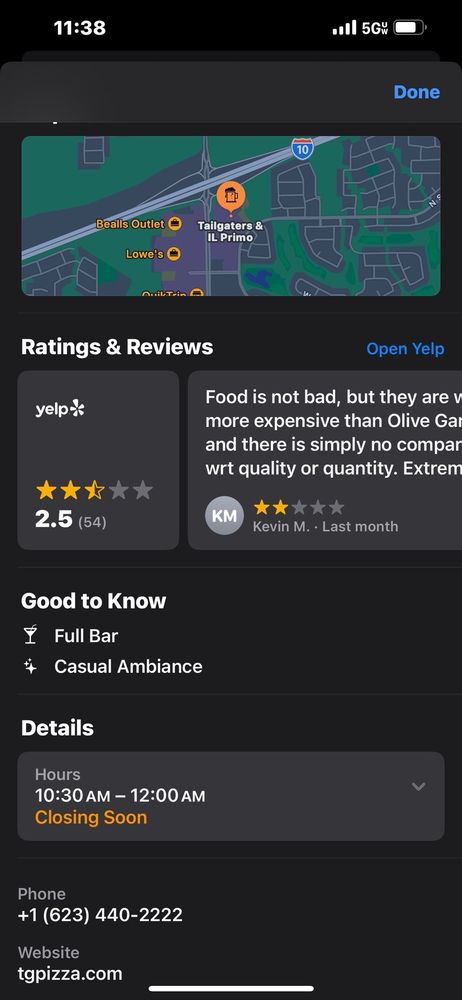 Tailgaters & IL Primo Buckeye Buckeye