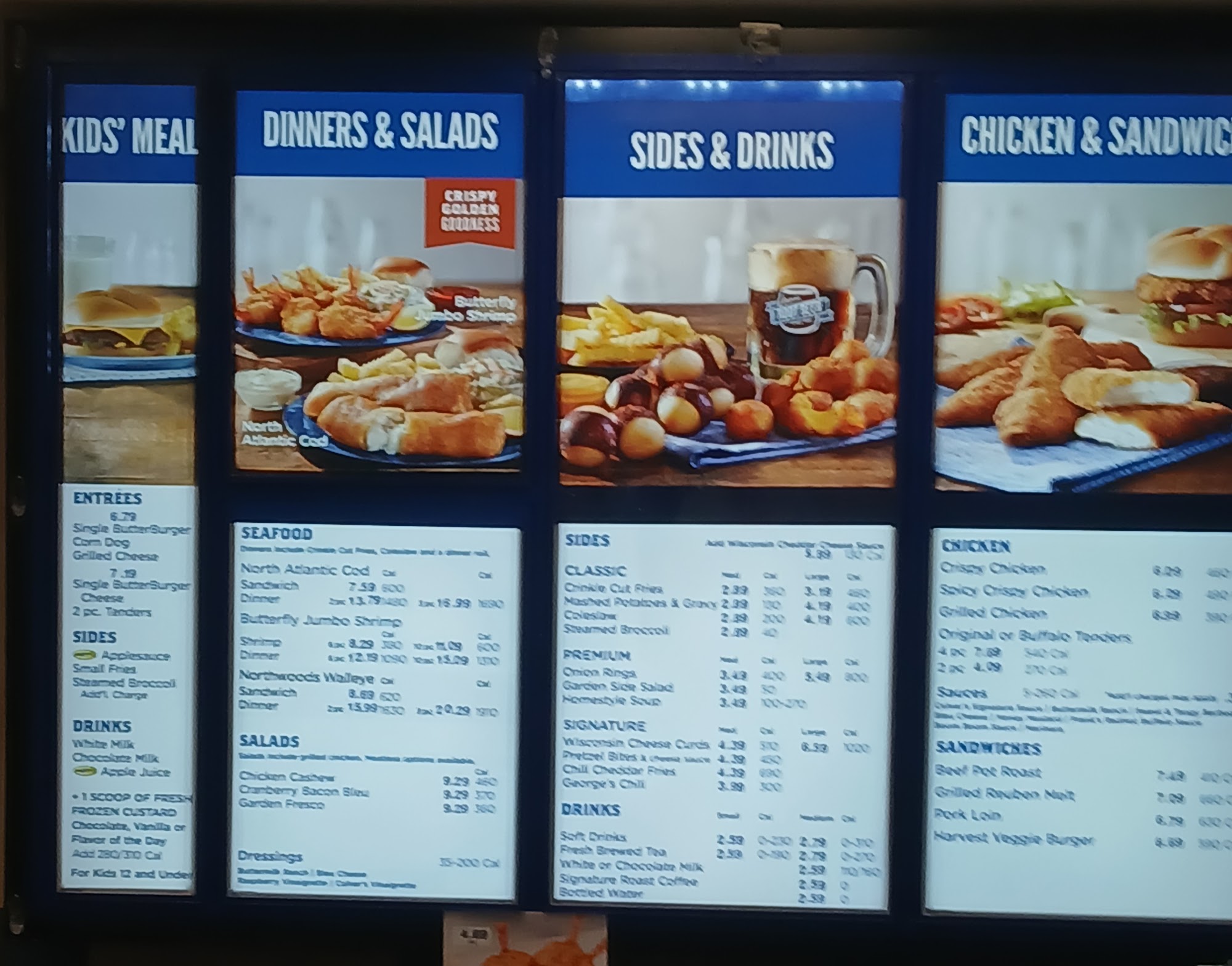 Culver’s Menu