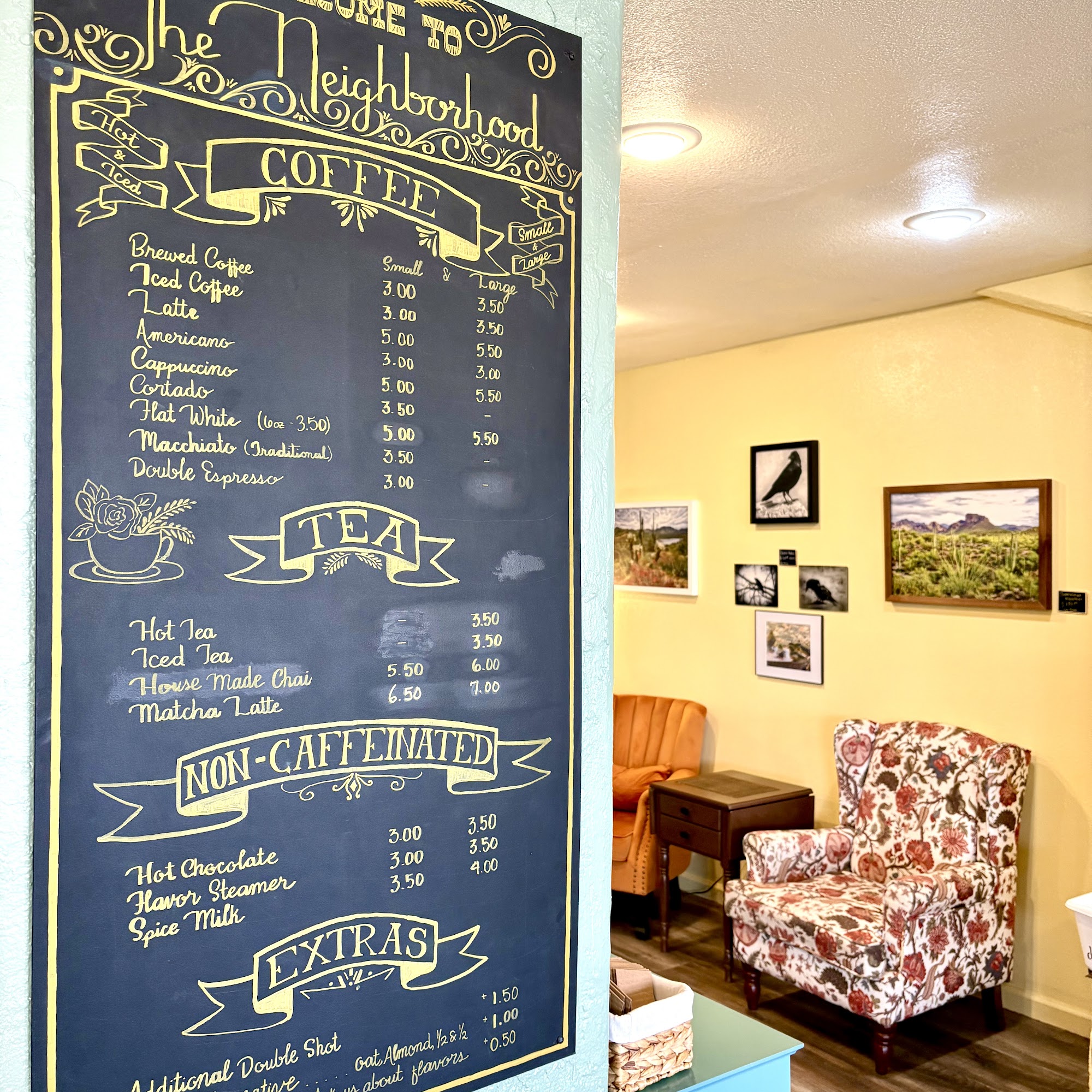 The Neighborhood Coffee Shop Cottonwood