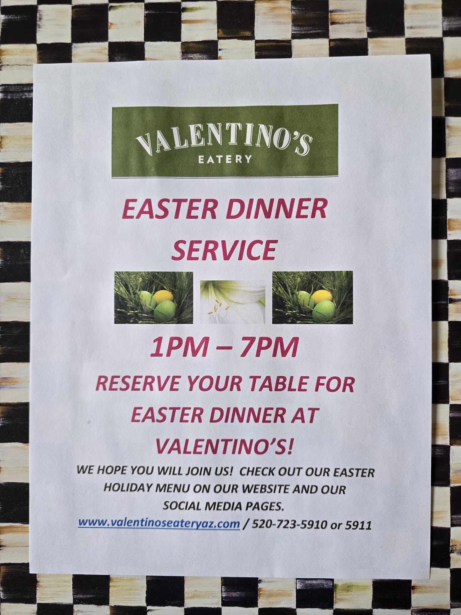 Valentino's Eatery Florence