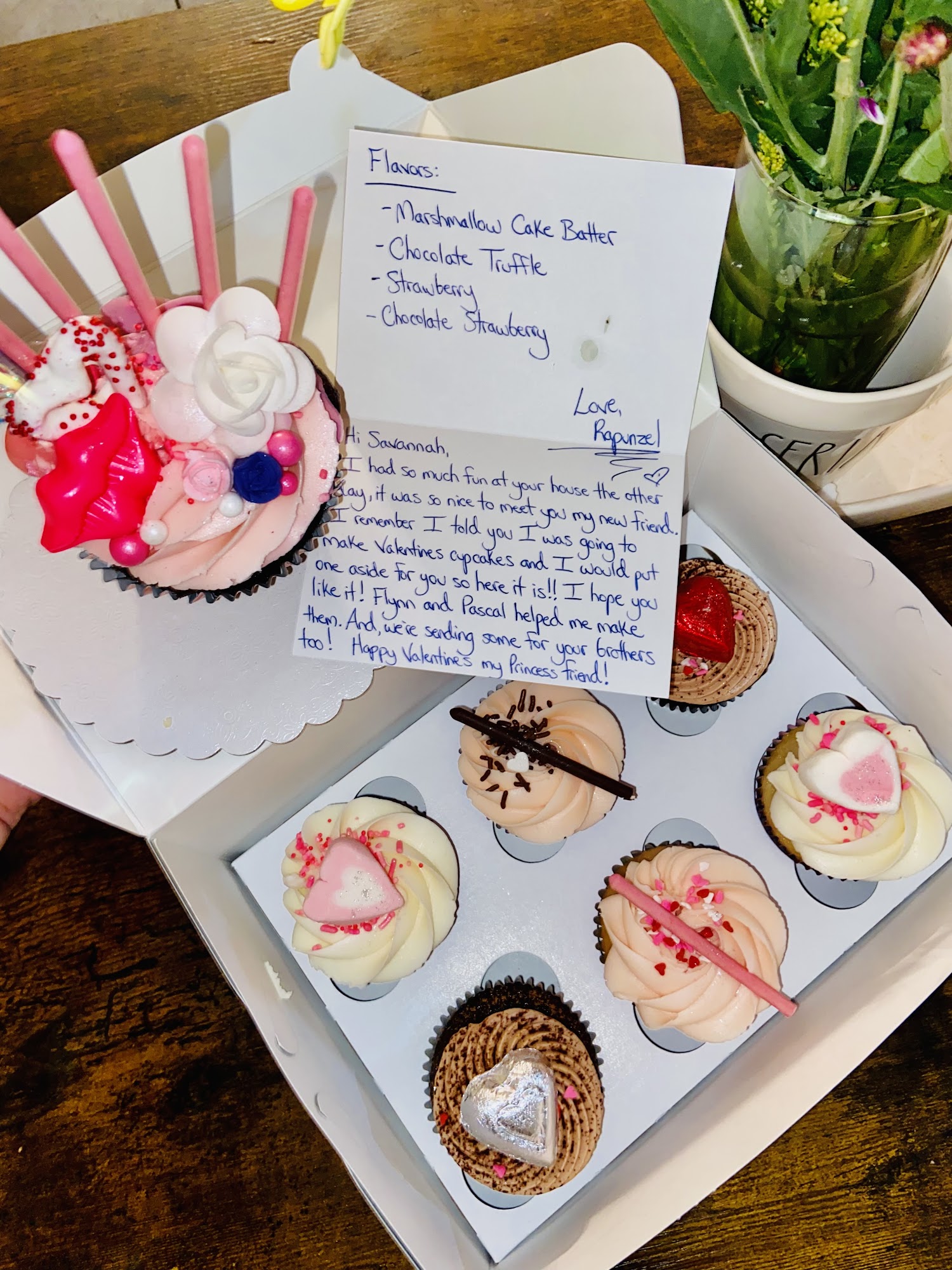 Bada Bling Cupcakes Menu