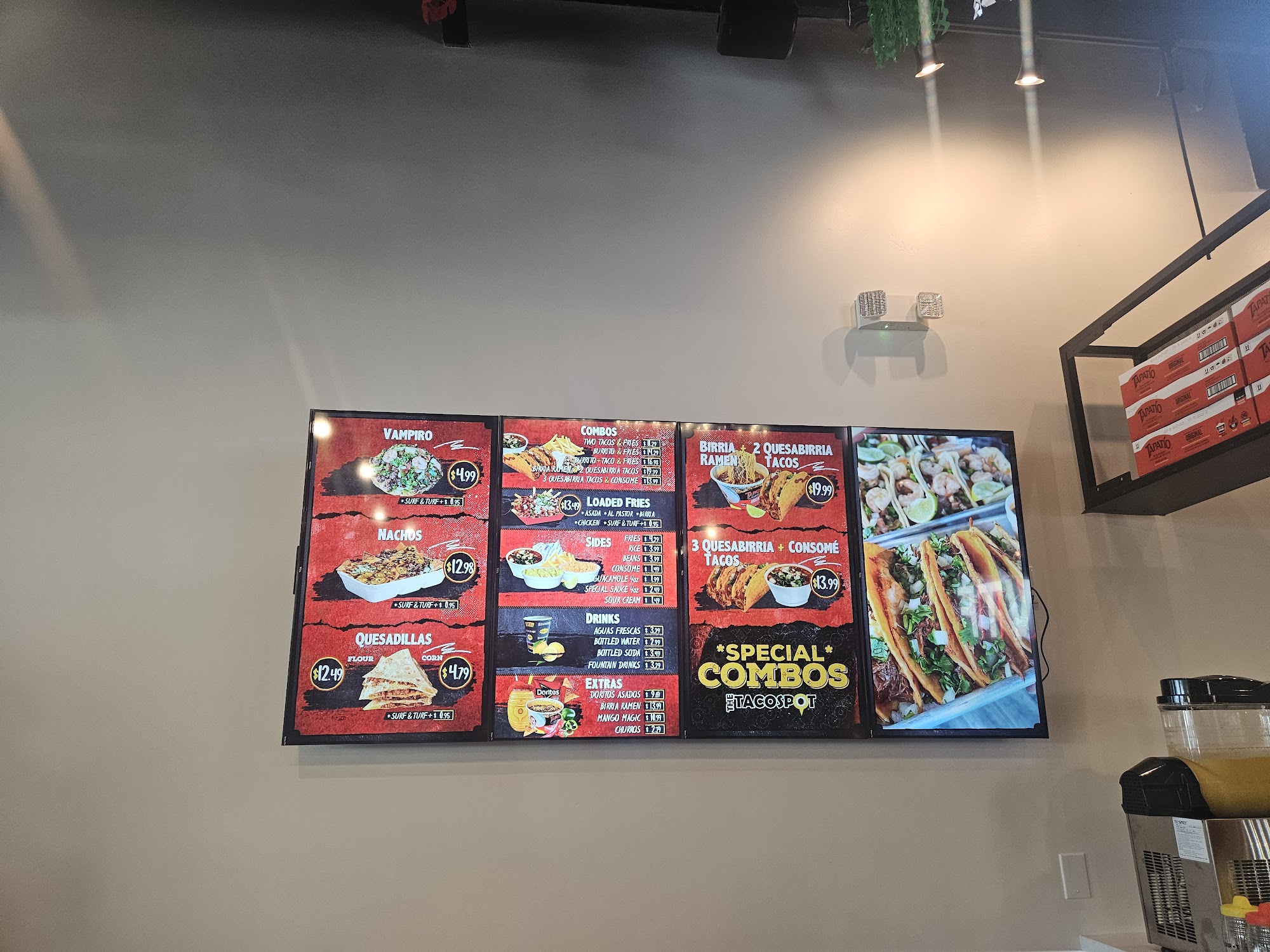 The Taco Spot - Gilbert Menu