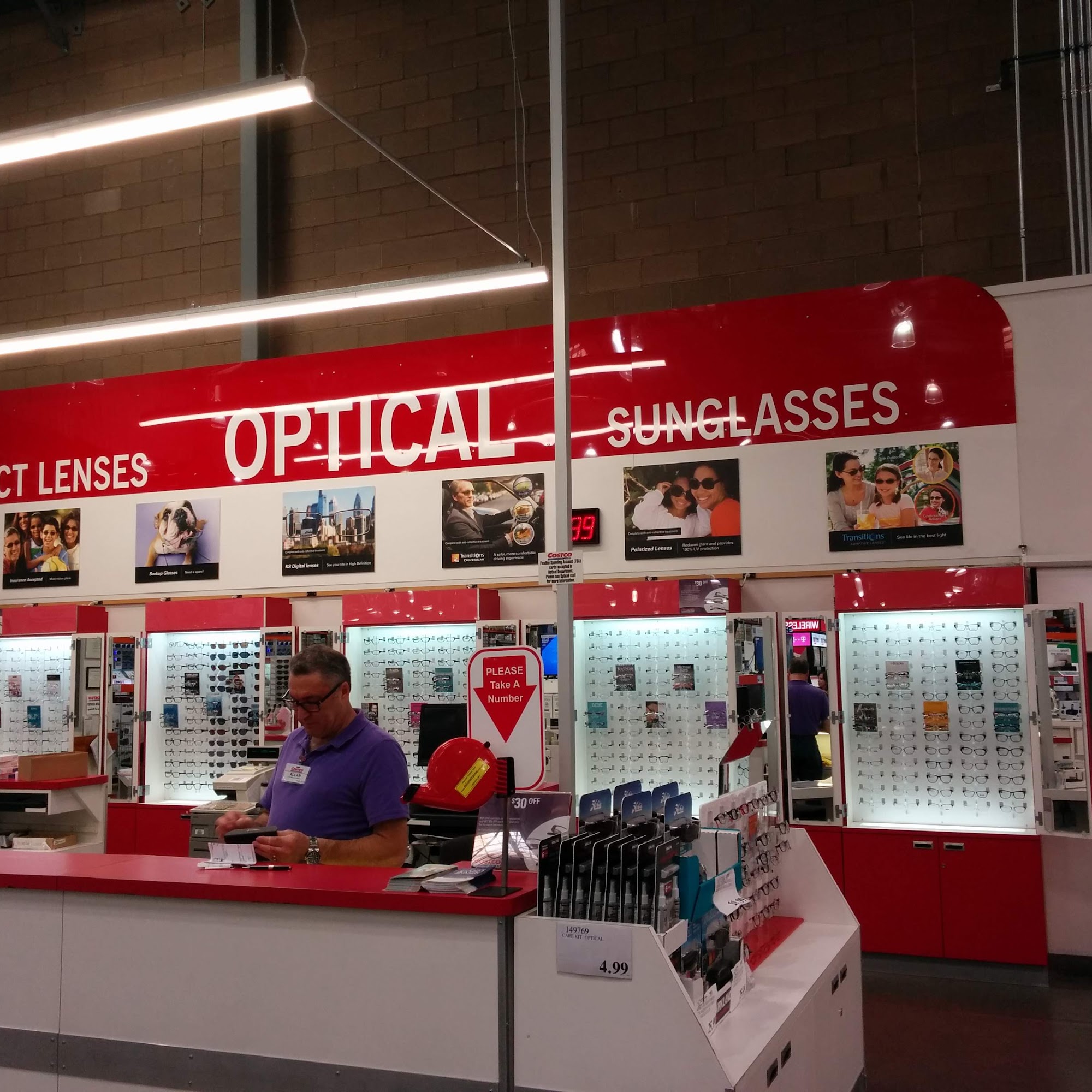 Costco Optical Department