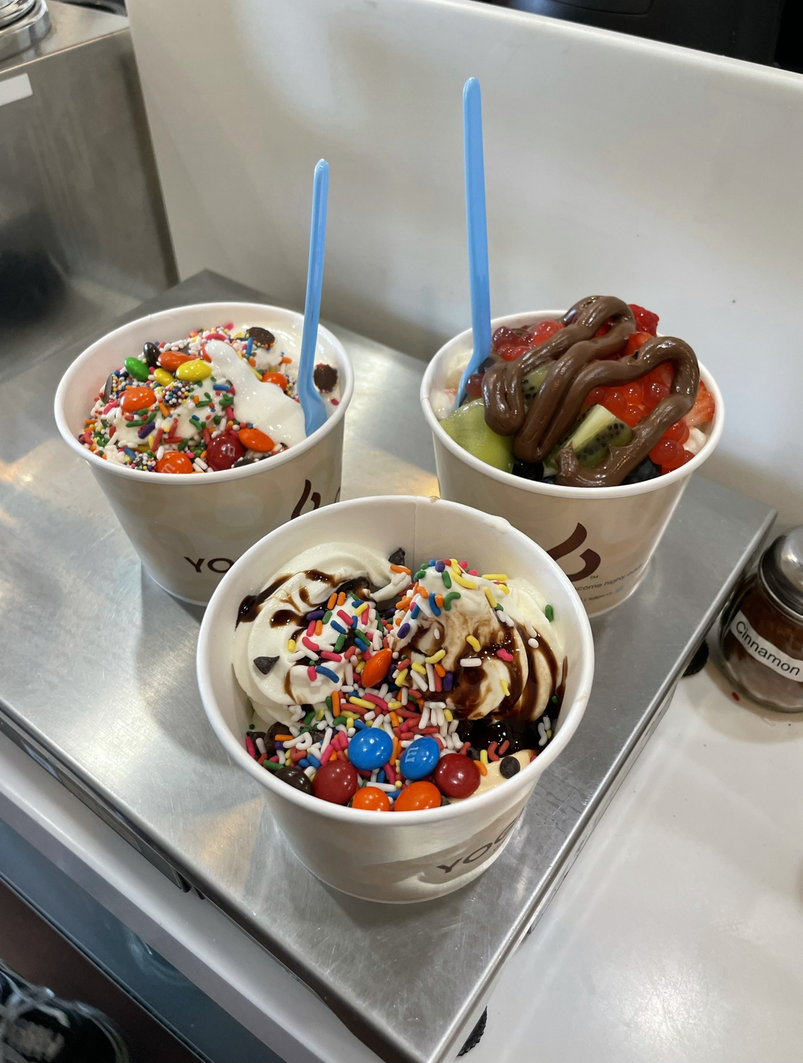 Yogurtology at Arrowhead Menu