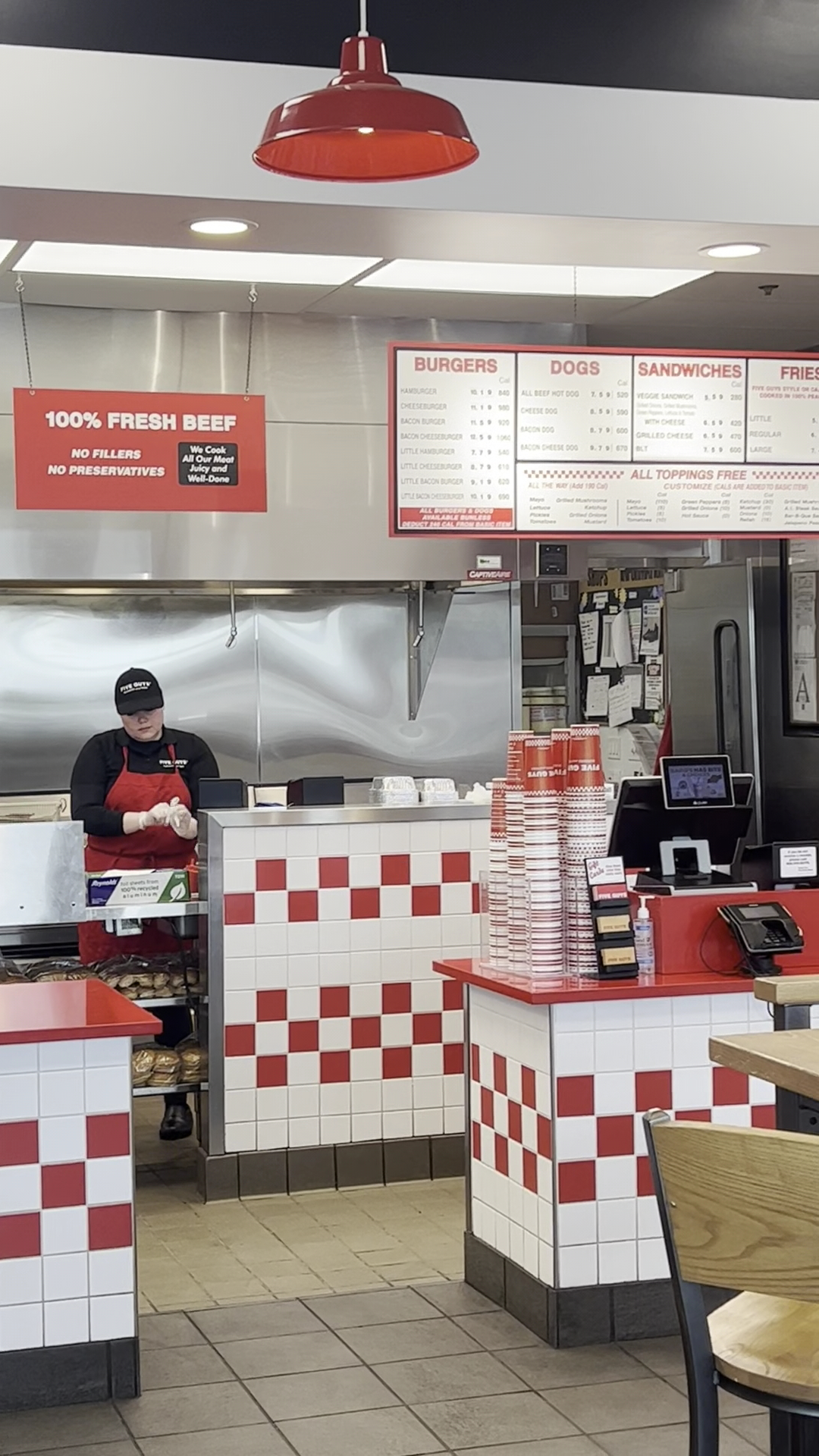 Five Guys Menu