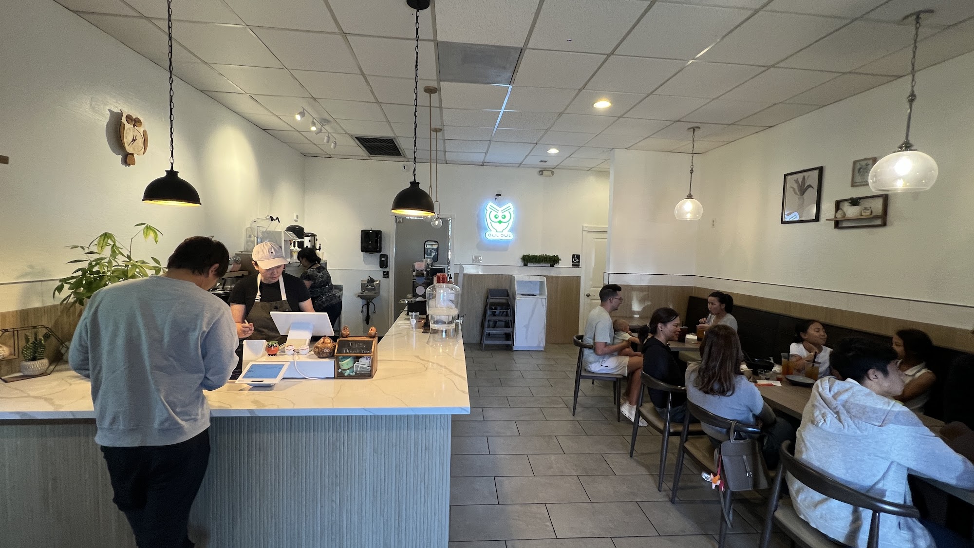 OWL OWL Boba x Chick Menu