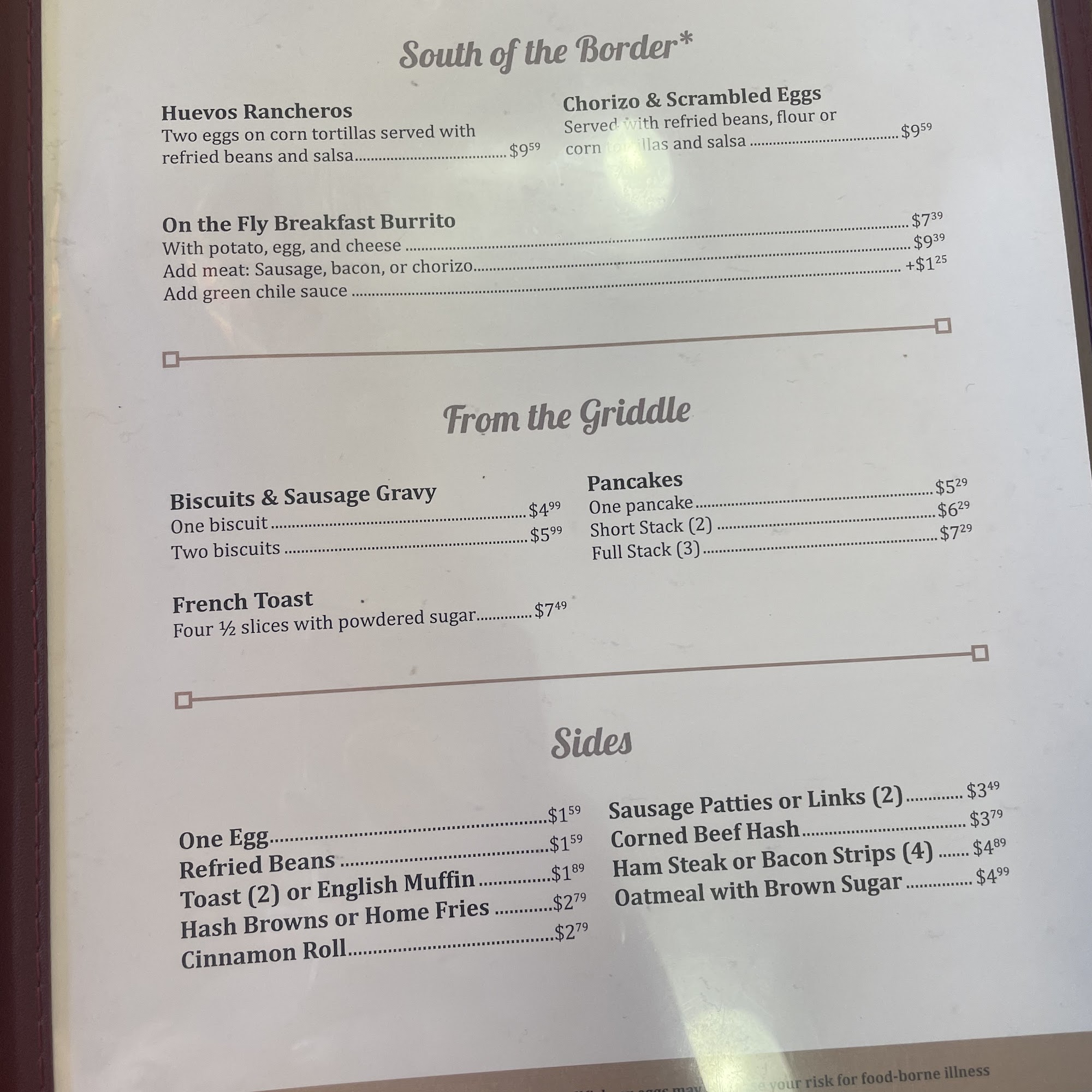 Sky Rider Cafe Marana