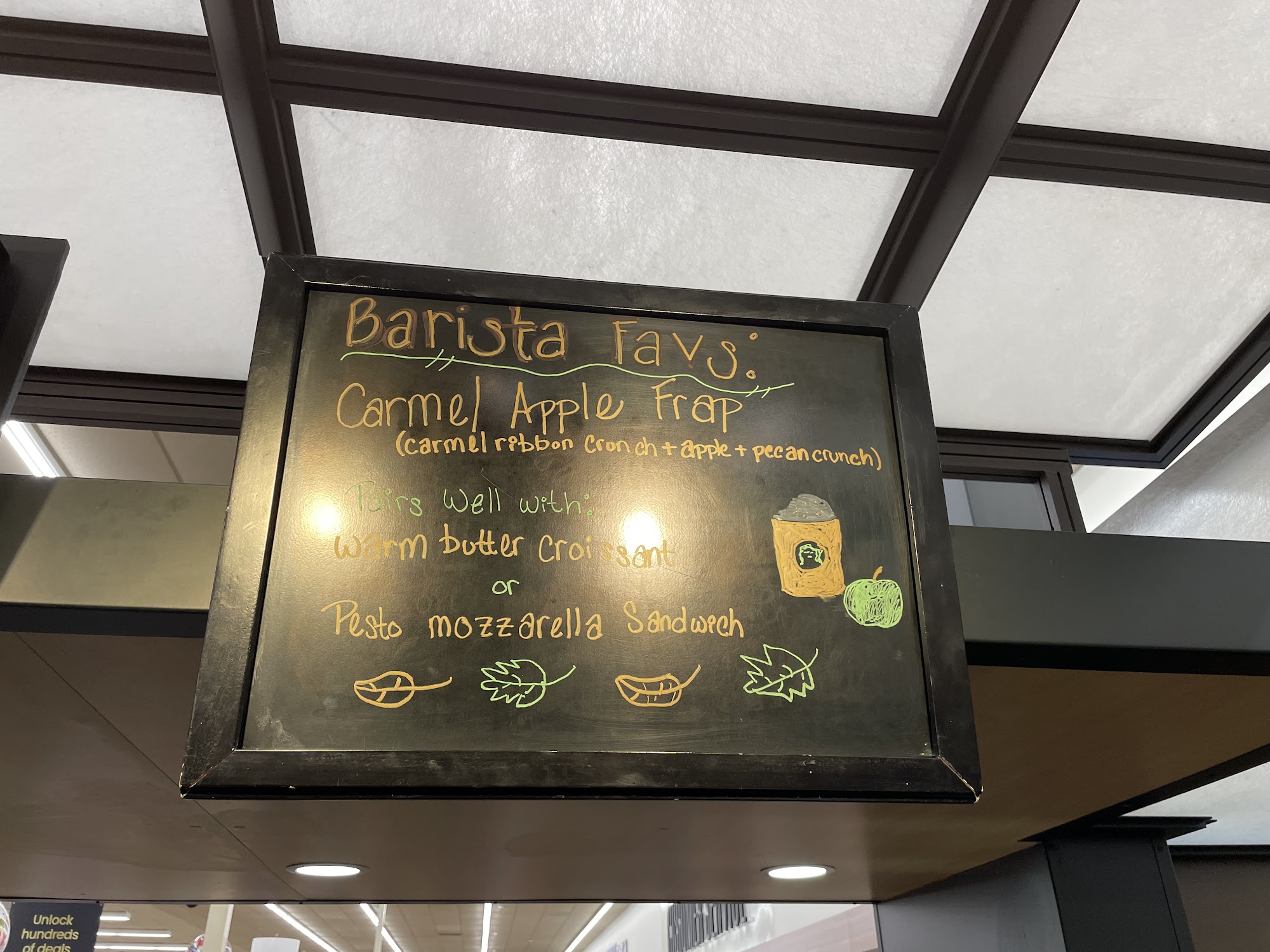 Starbucks Menu