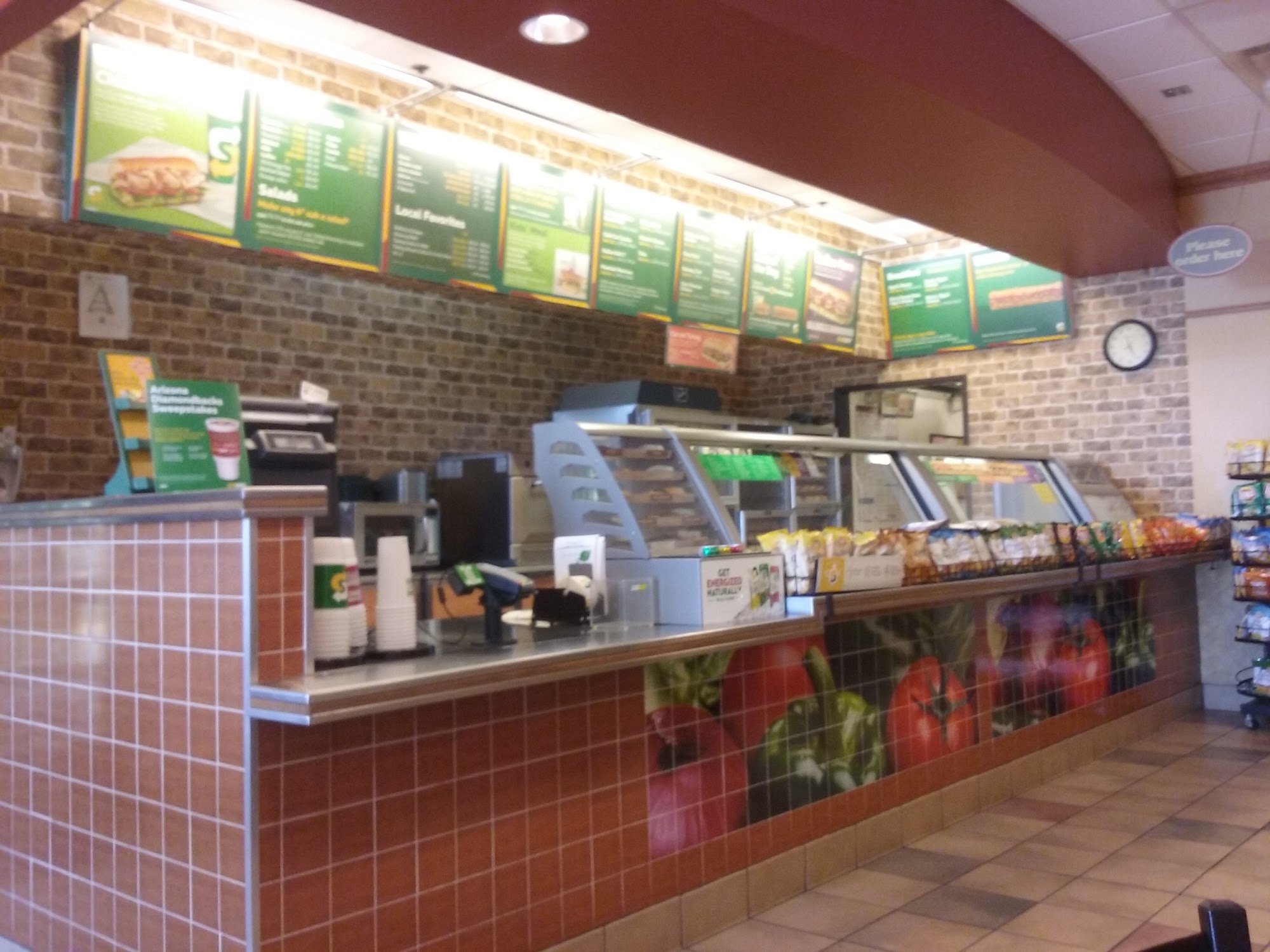 Subway Menu