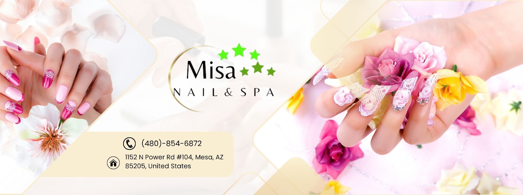 Misa Nail 1152 N Power Rd #104, Mesa, AZ 85205