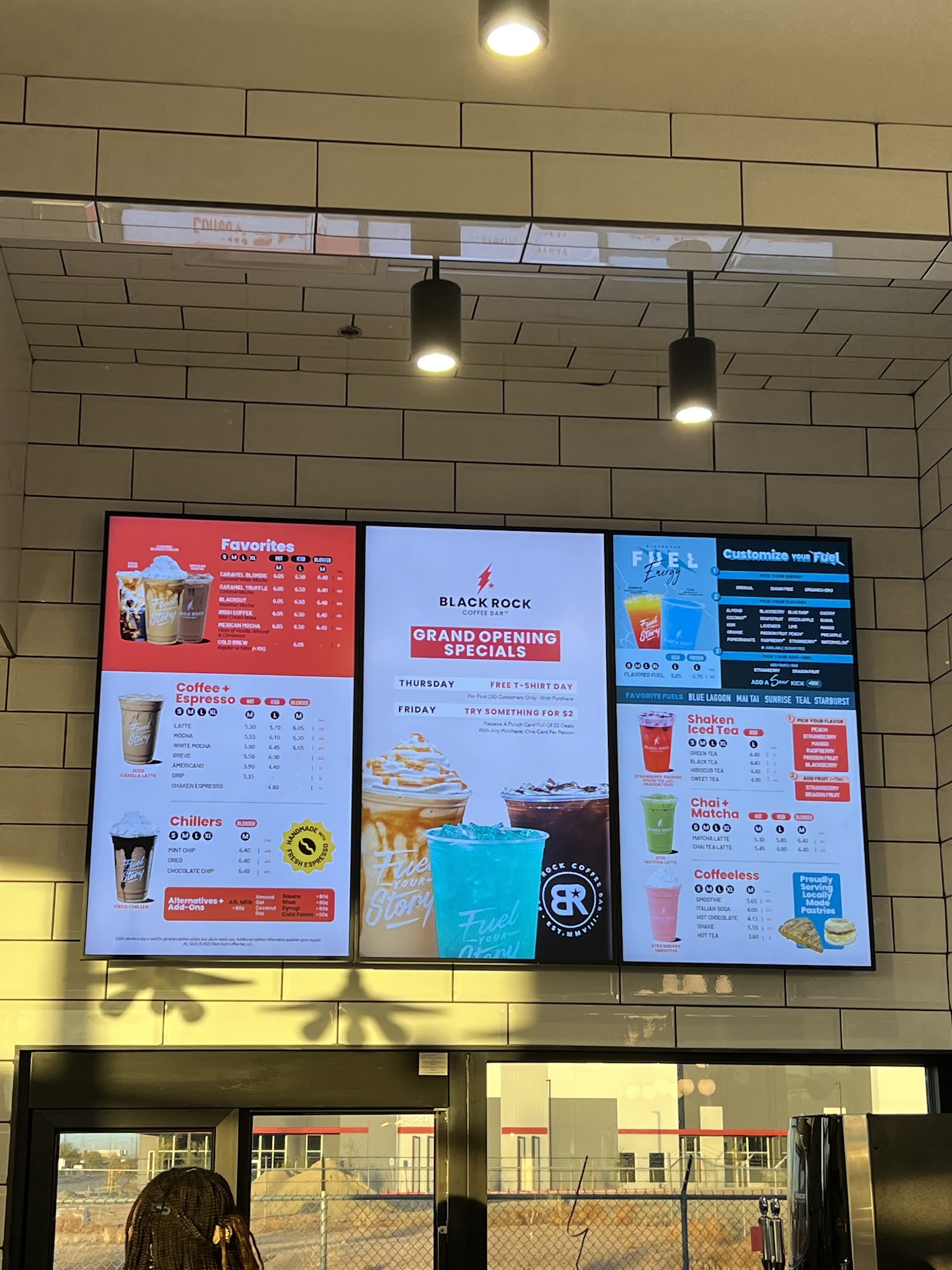 Black Rock Coffee Bar Menu