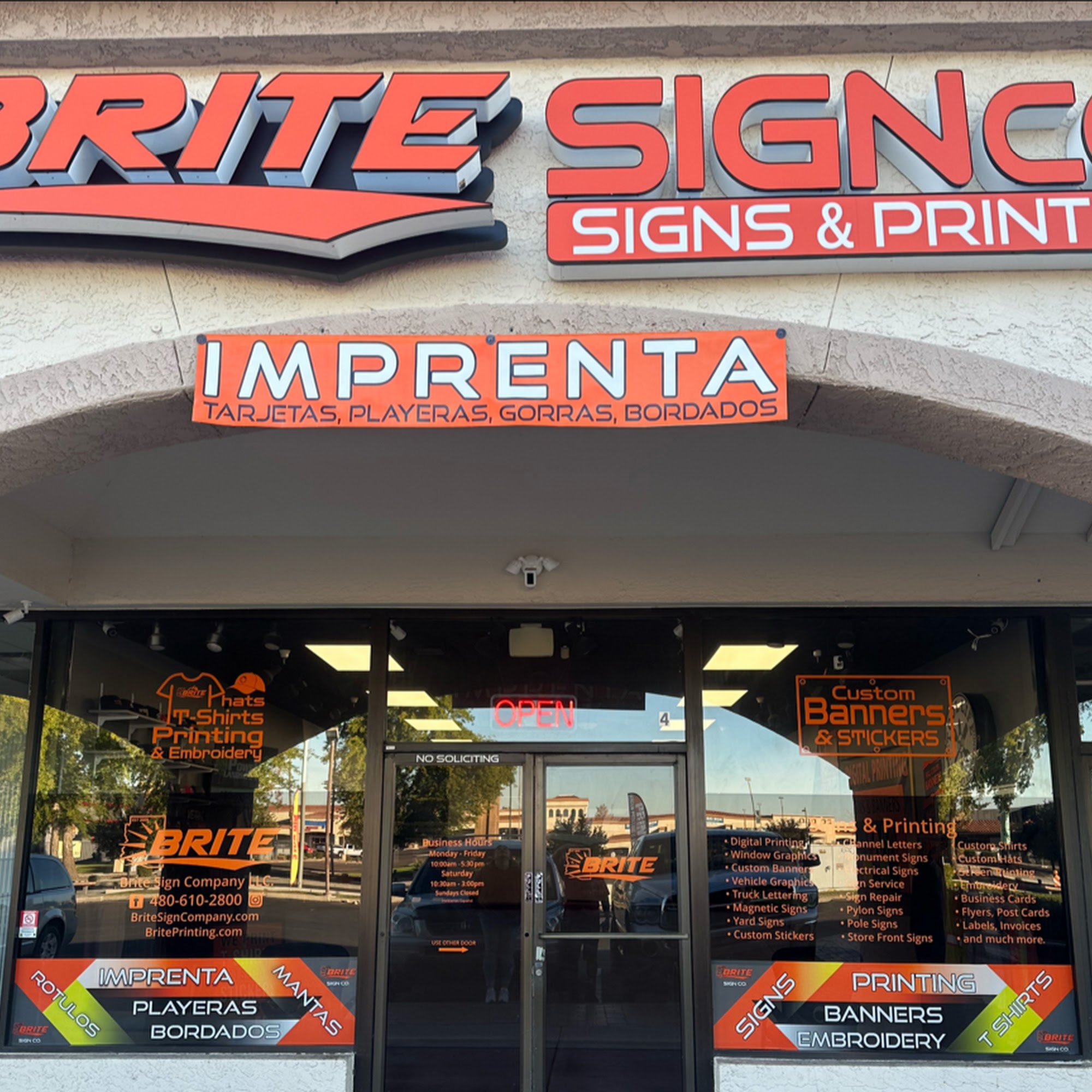 Brite Printing | Screen Printing | Embroidery Mesa