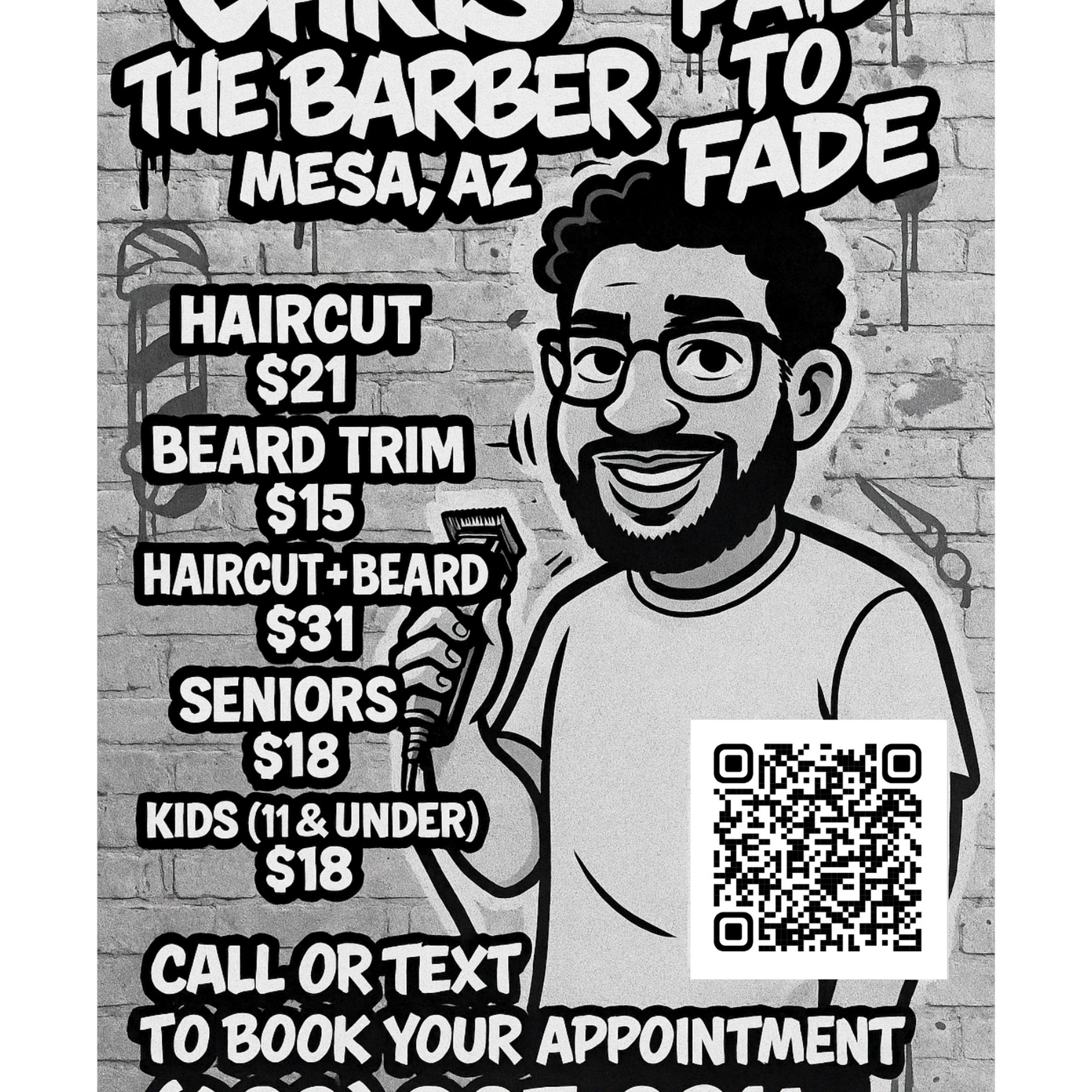 Chris the Barber ? Independent Barber 1231 W Baseline Rd, Mesa, AZ 85202