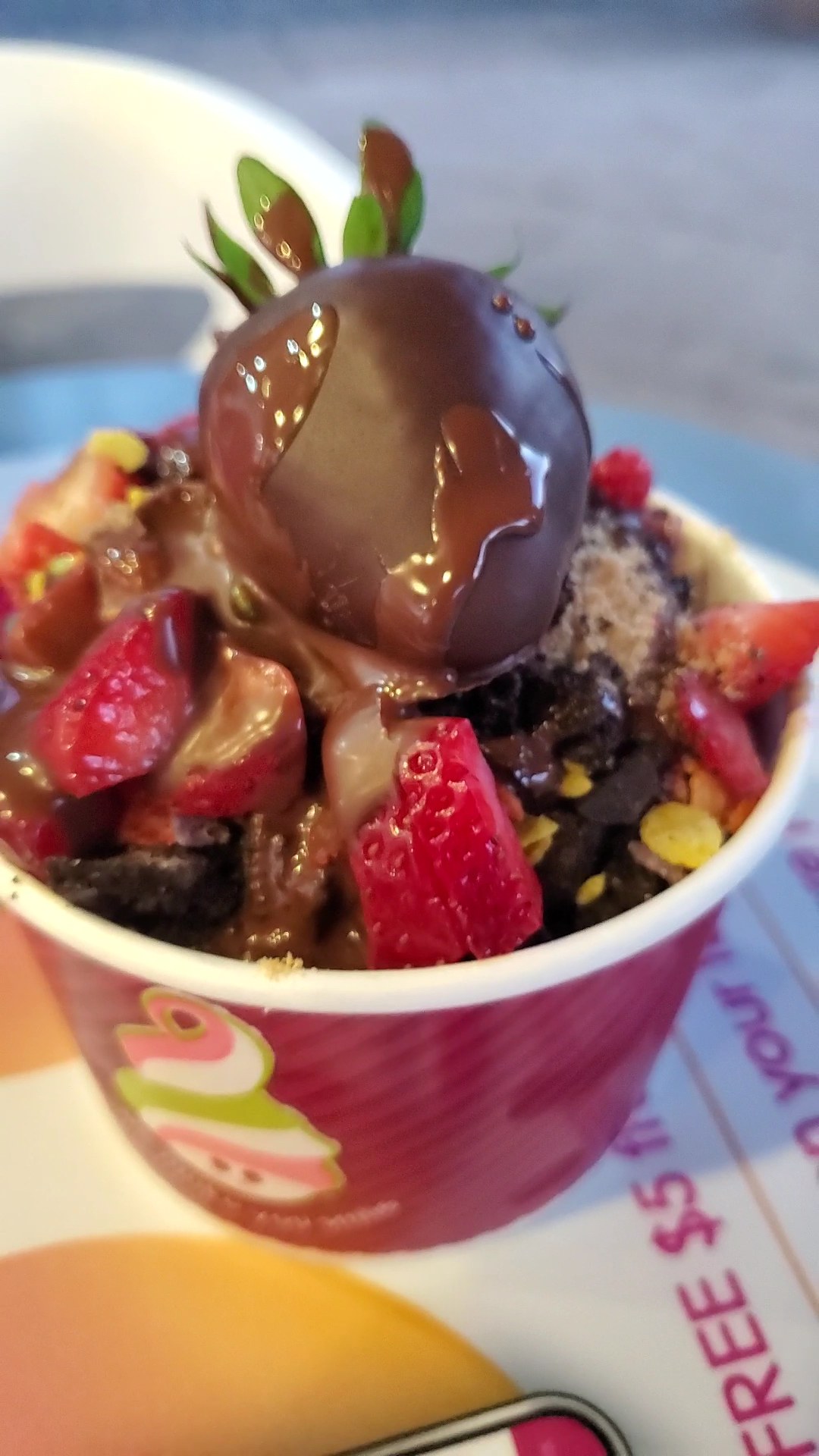 Menchie's Frozen Yogurt Menu