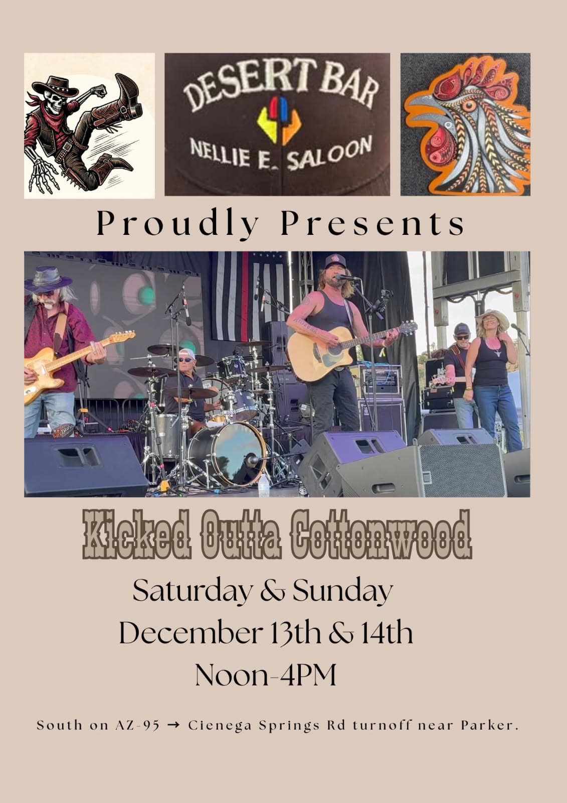 Nellie E Saloon -The Desert Bar Parker