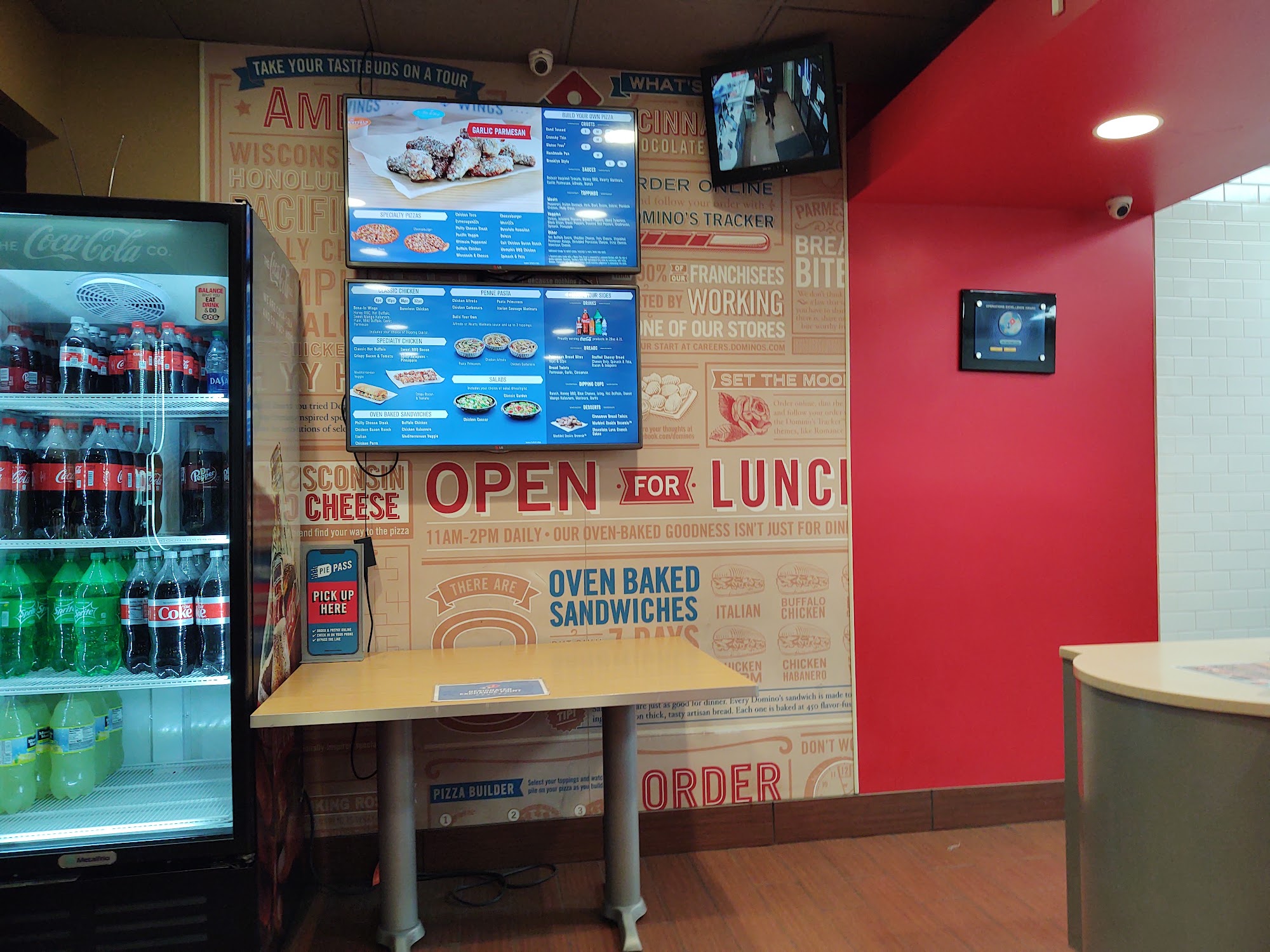 Domino's Pizza Menu