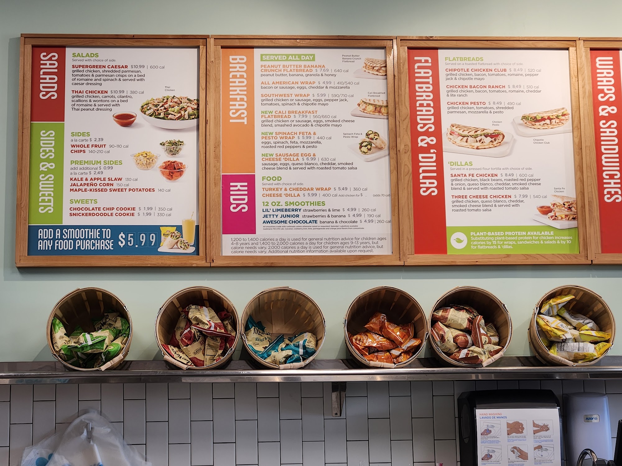 Tropical Smoothie Cafe Menu