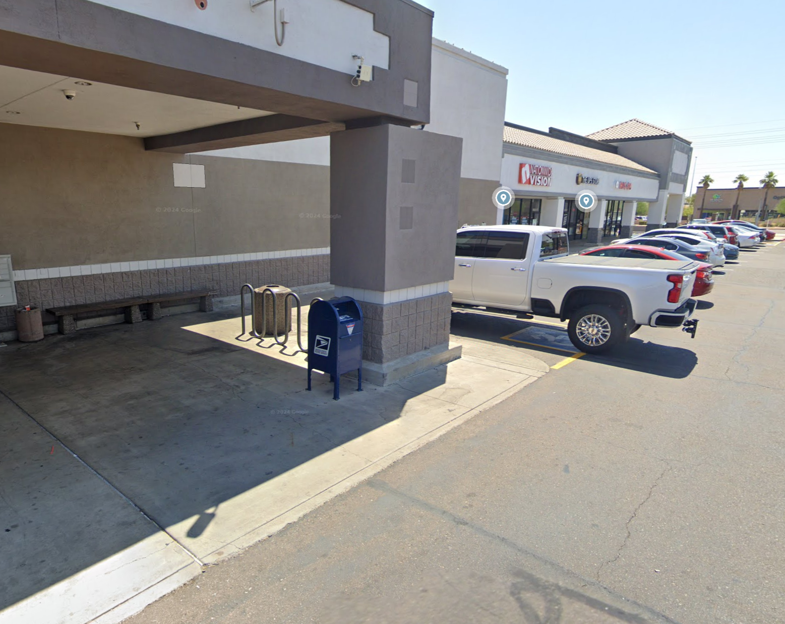 USPS Blue Collection Box Peoria