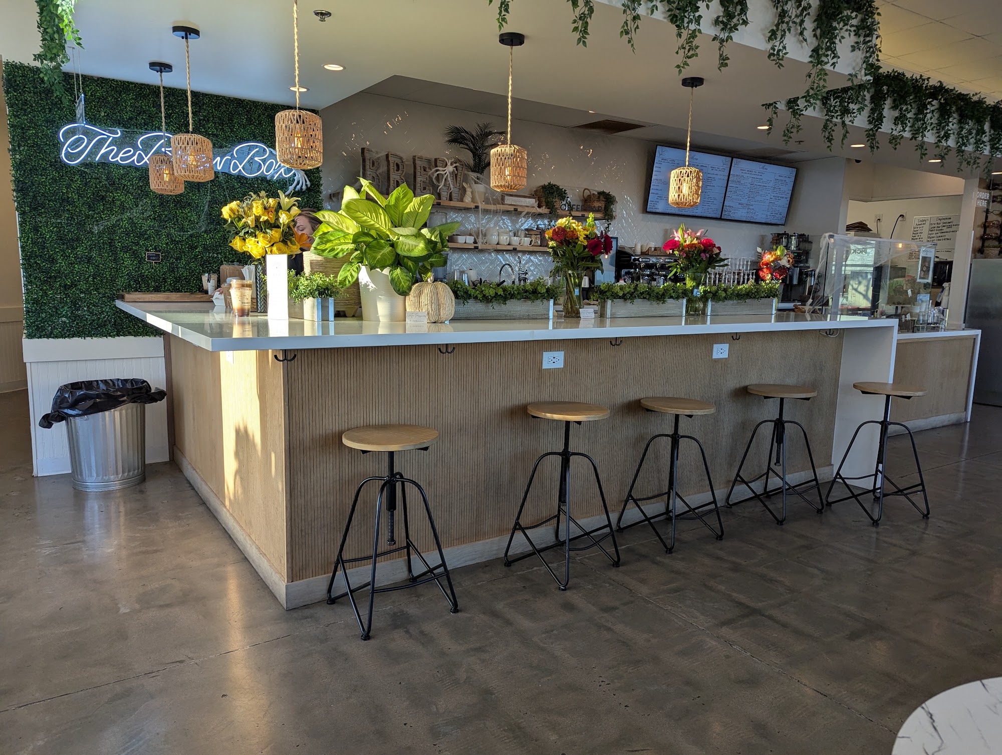 TheBrewBox Coffee Company Menu