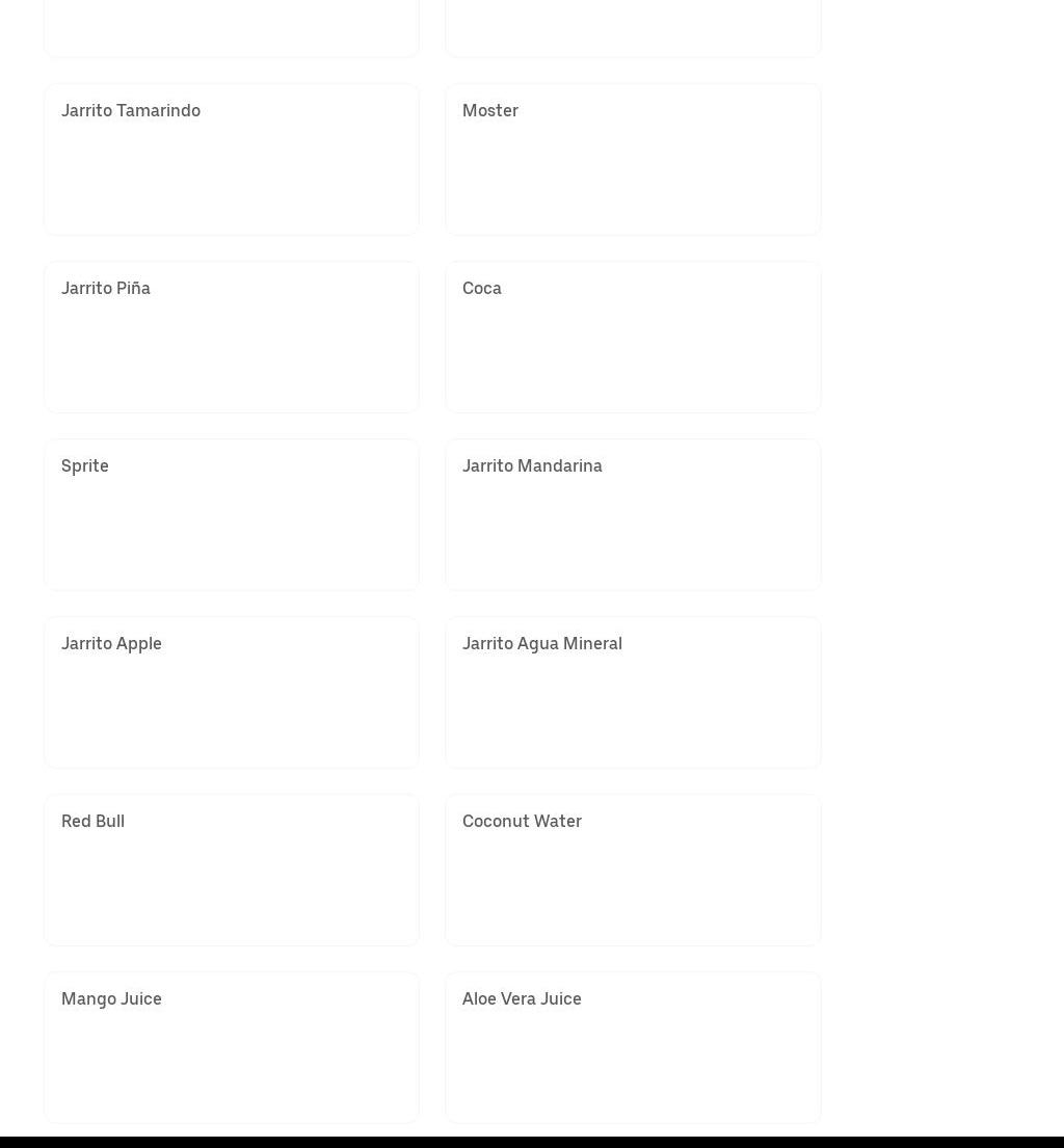 Latinos Restaurant 2 Menu