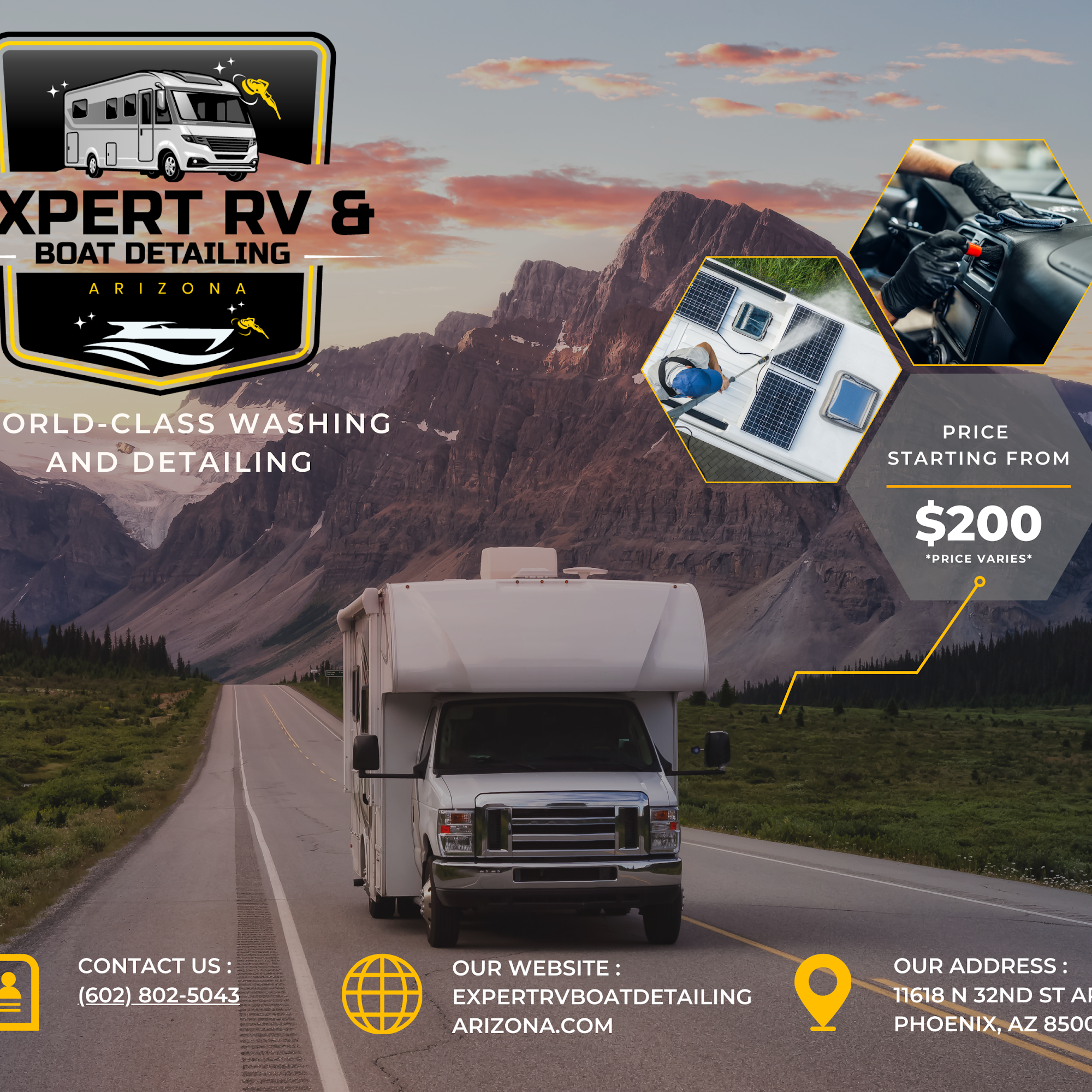 Expert RV & Boat Detailing Arizona