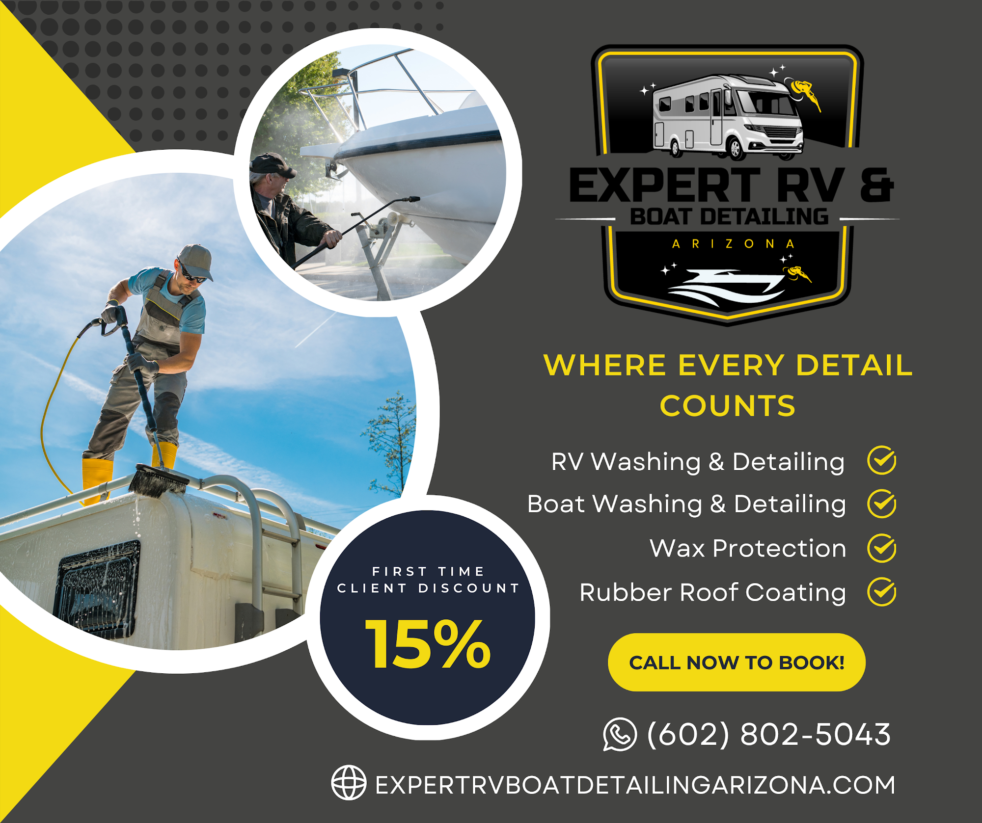 Expert RV & Boat Detailing Arizona