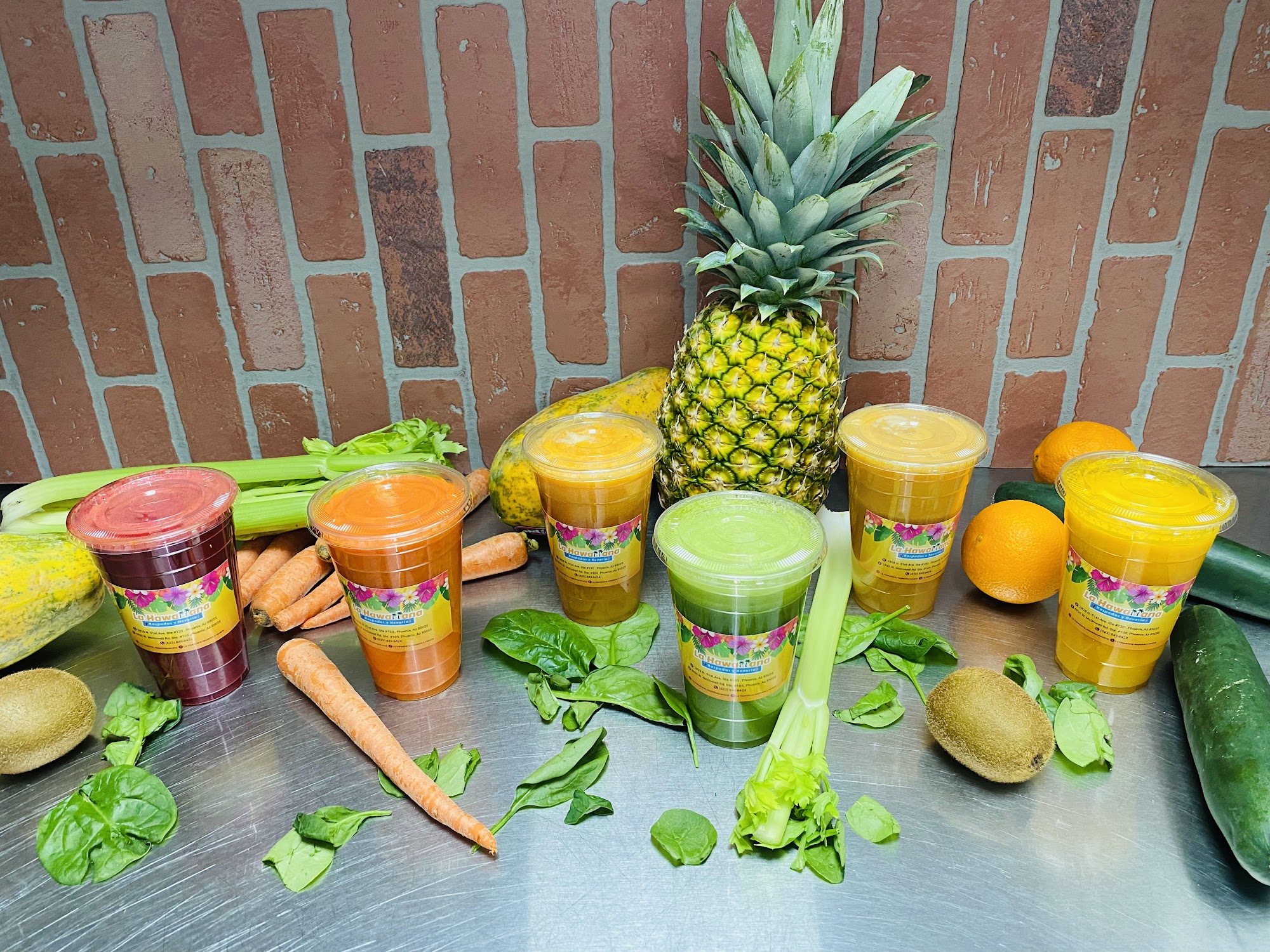 Hawaiian Raspados Menu