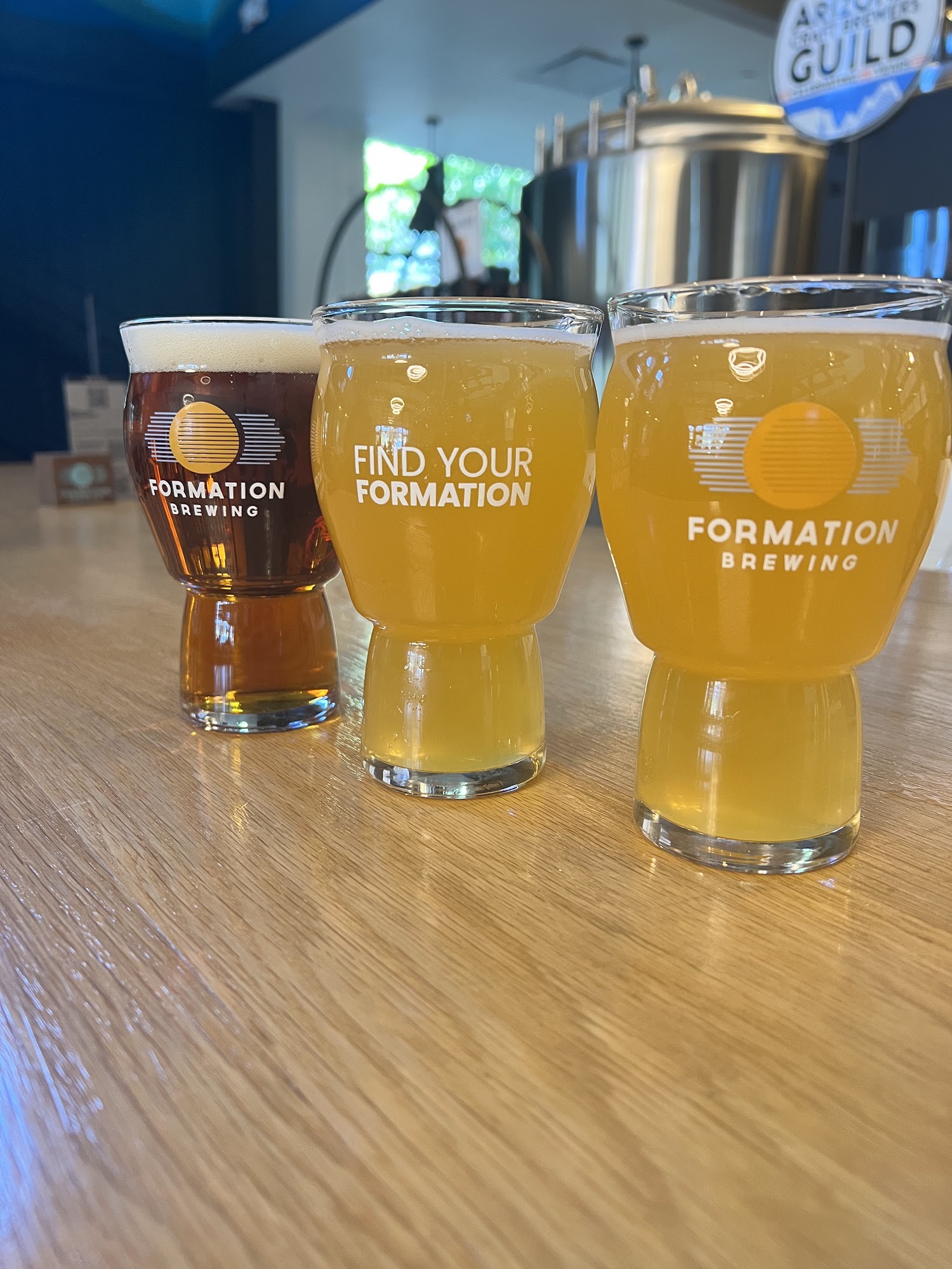 Formation Brewing Menu