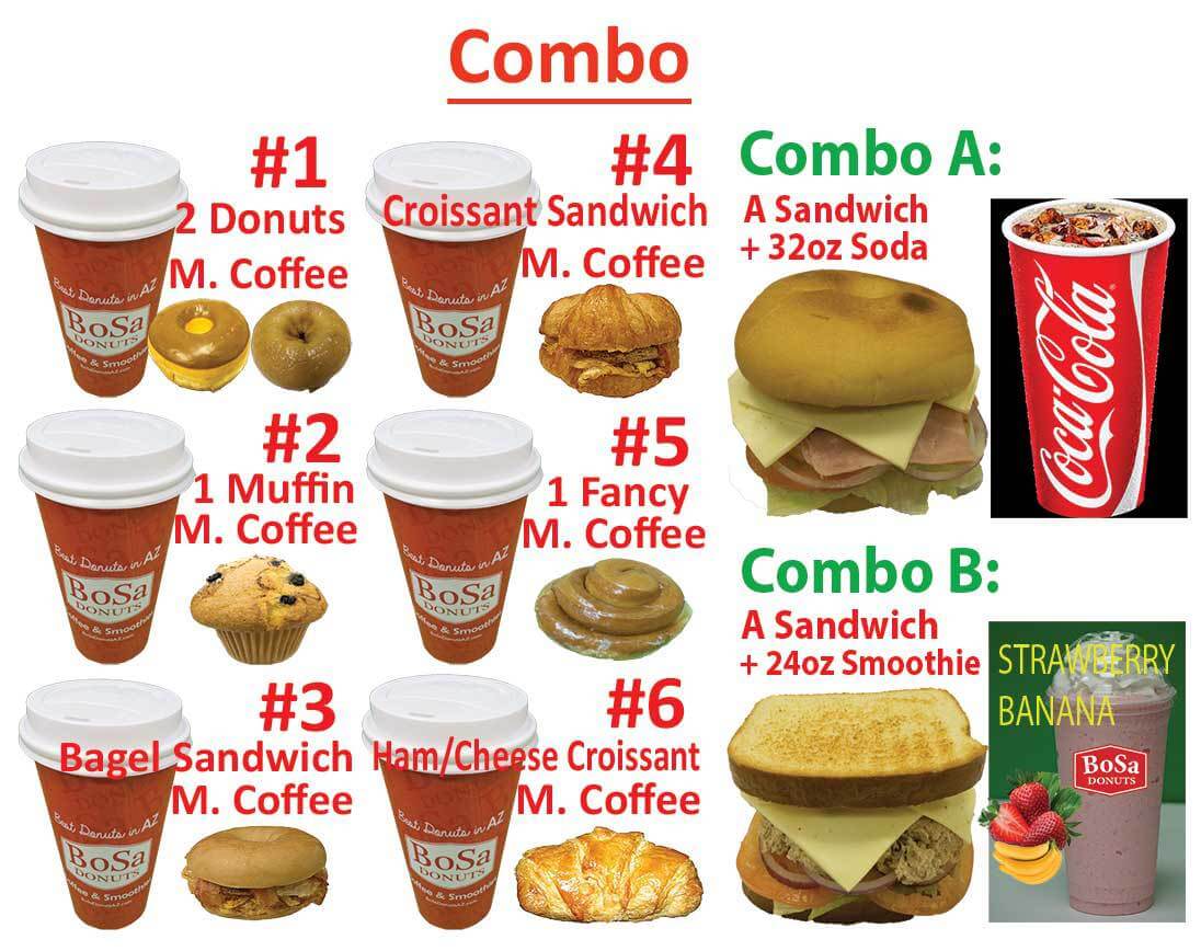BoSa Donuts Menu