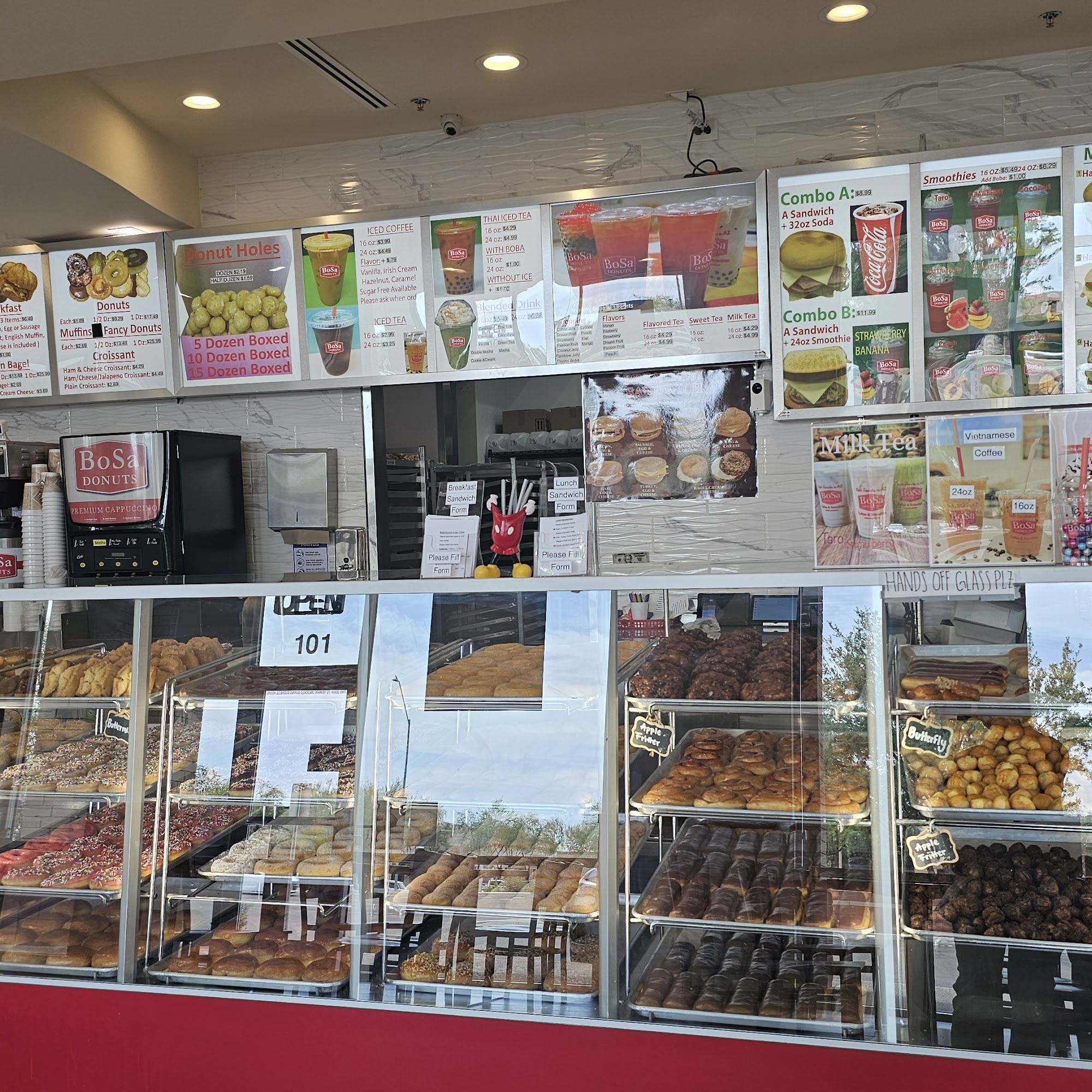 BoSa Donuts Menu
