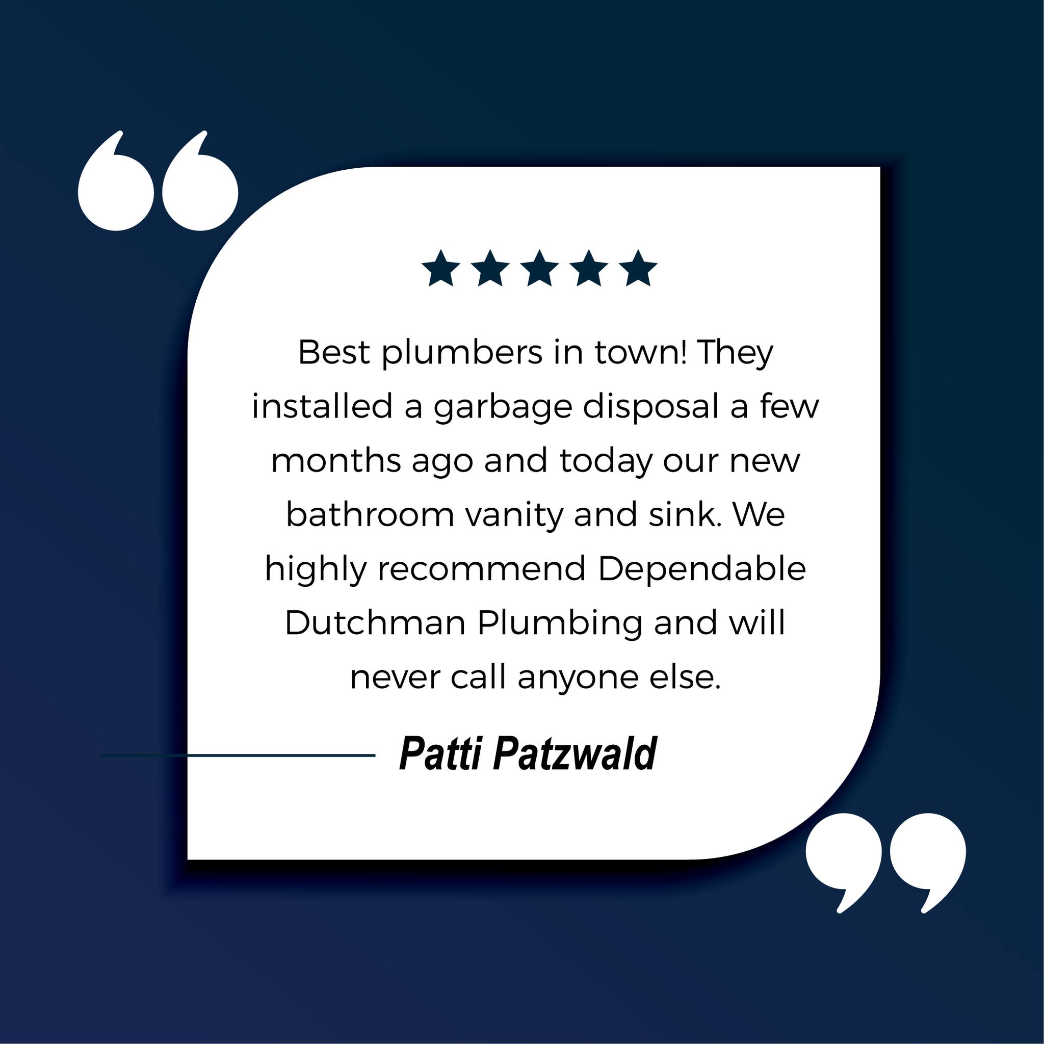 Dependable Plumbing LLC