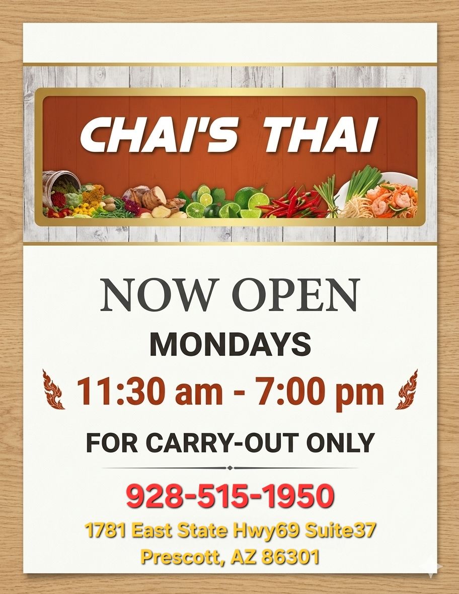 Chai's Thai Prescott Prescott
