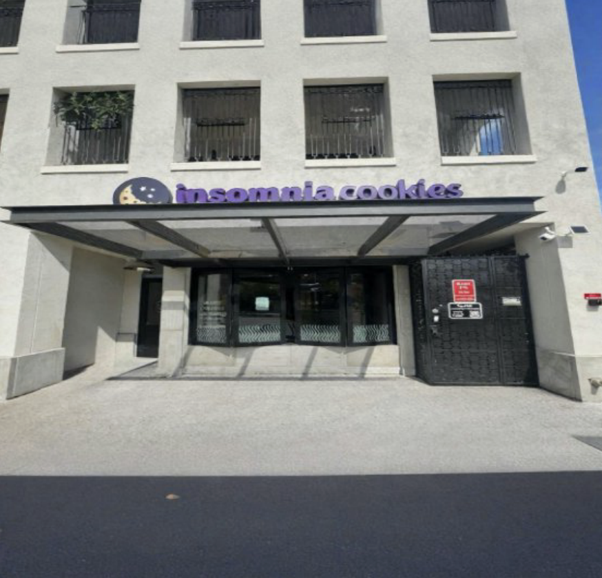 Insomnia Cookies Menu