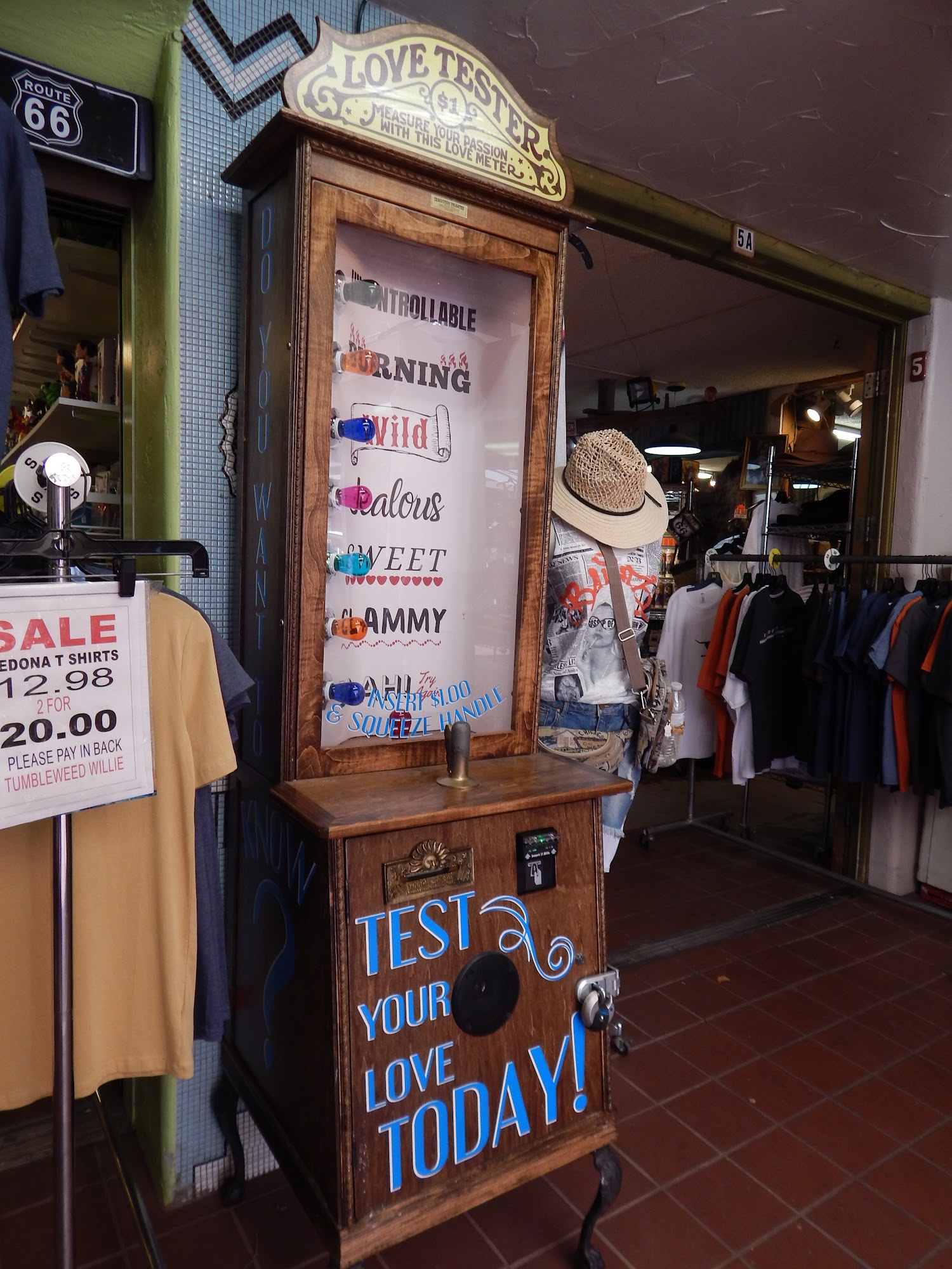 Tumbleweed Willies Menu