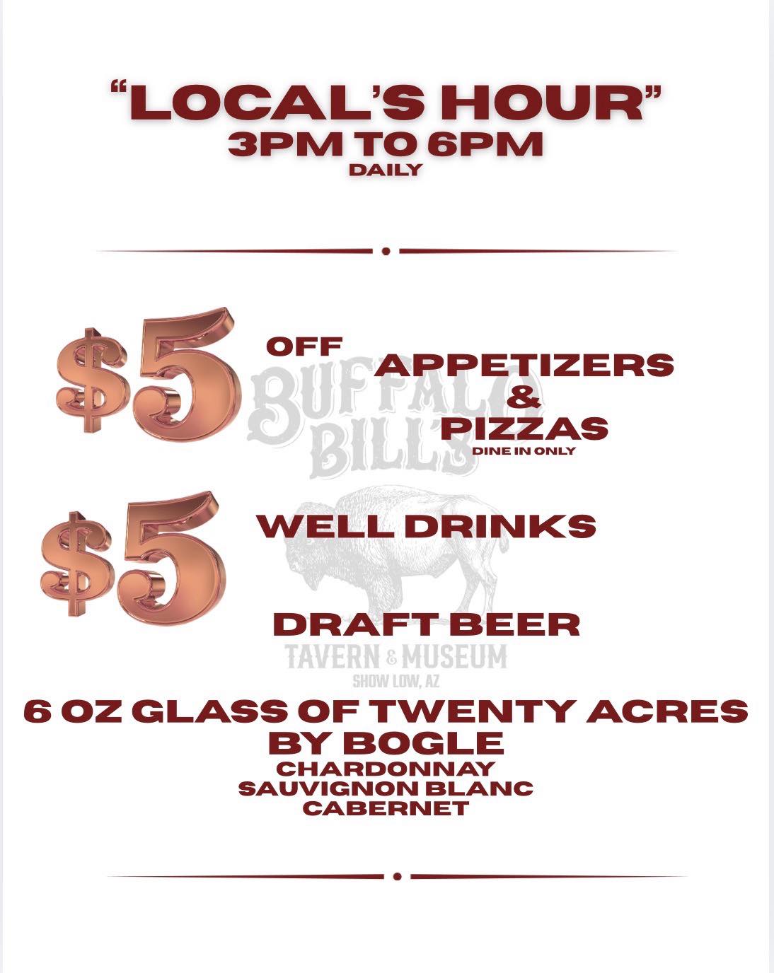 Buffalo Bill's Entertainment (Tavern, Museum, Tap Room and More) Show Low