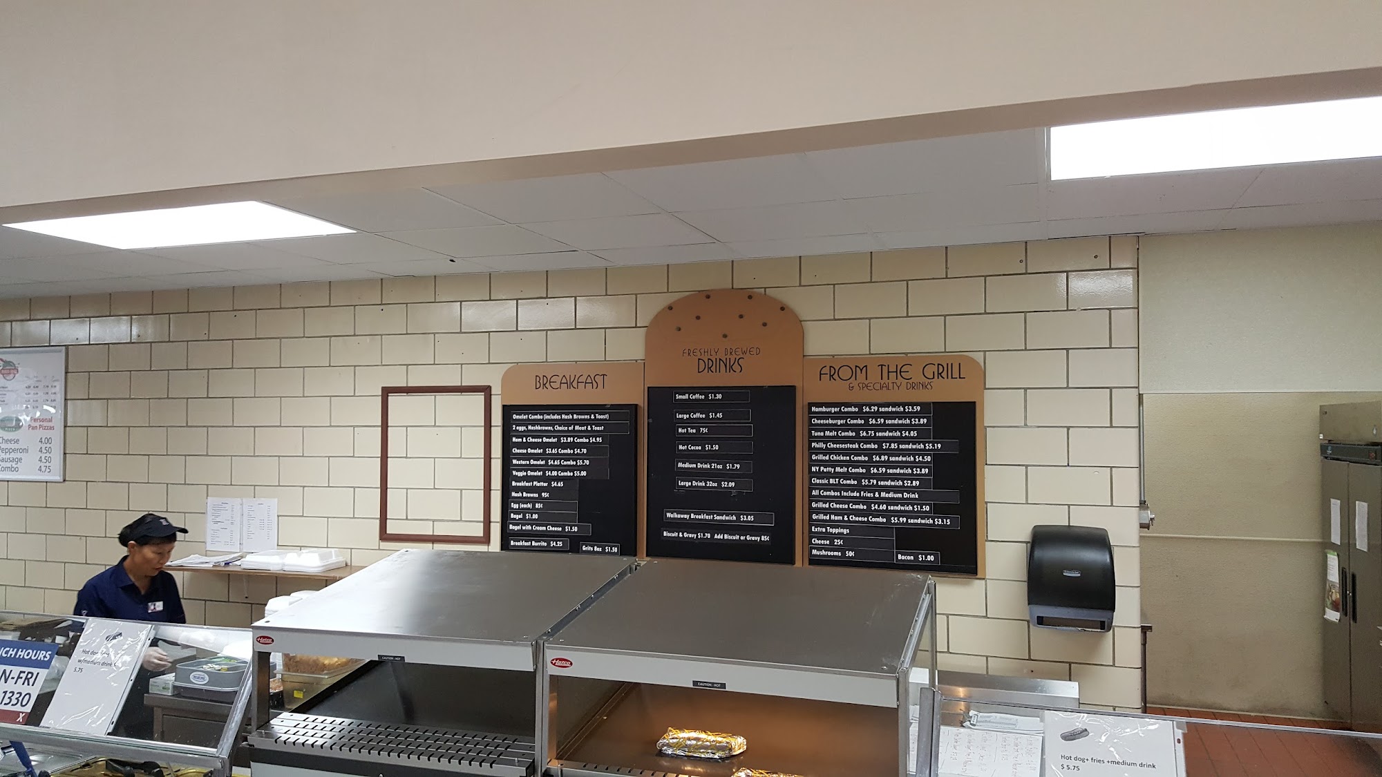 Greely Hall Cafeteria Menu