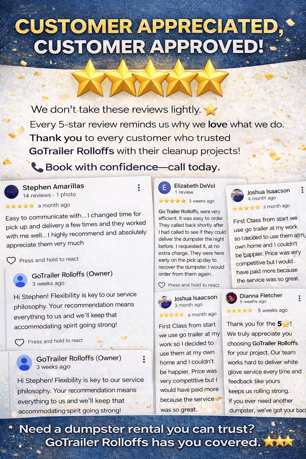 GoTrailer Rolloffs Sierra Vista