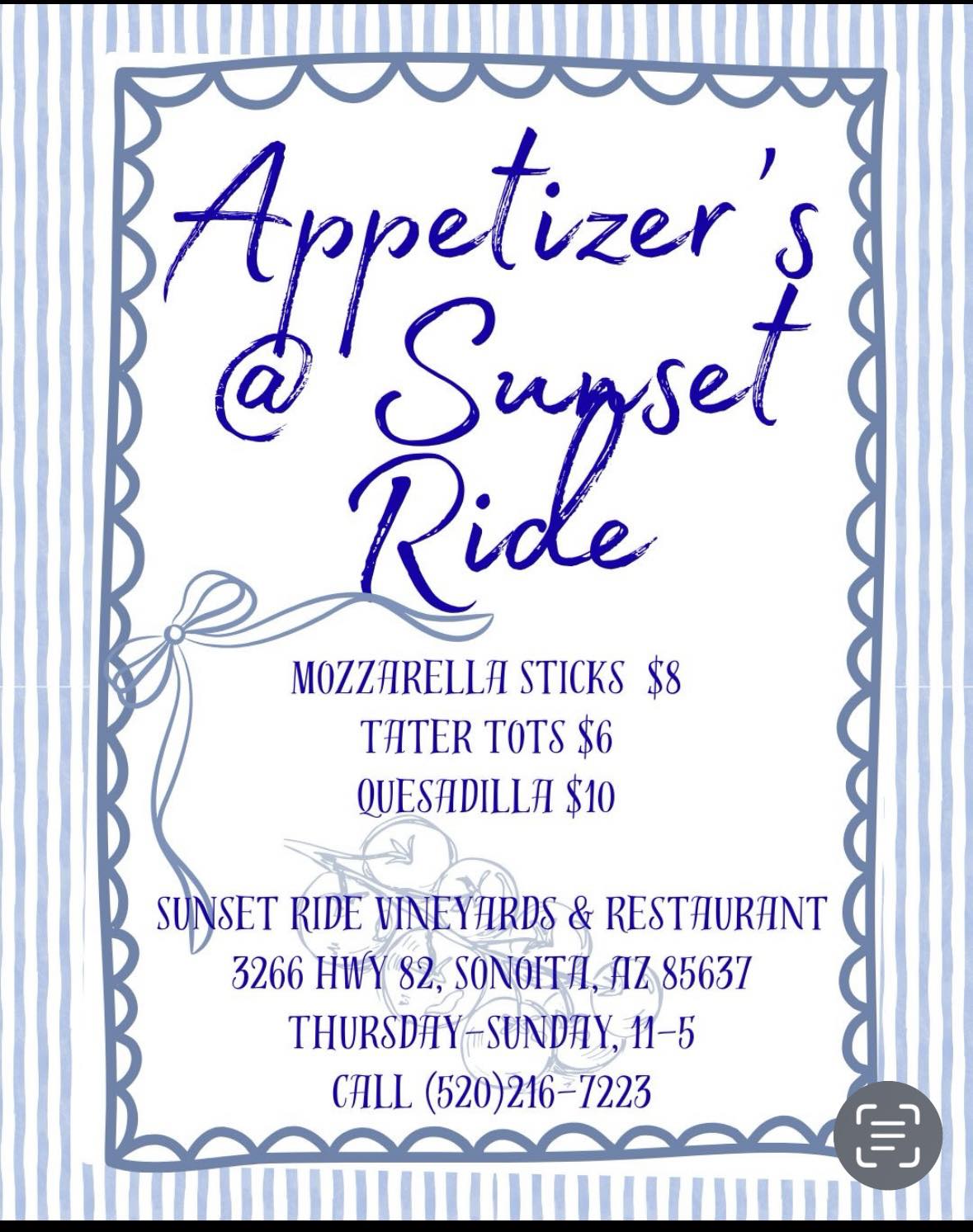 Sunset Ride Vineyards, Restaurant, and Art Gallery Sonoita