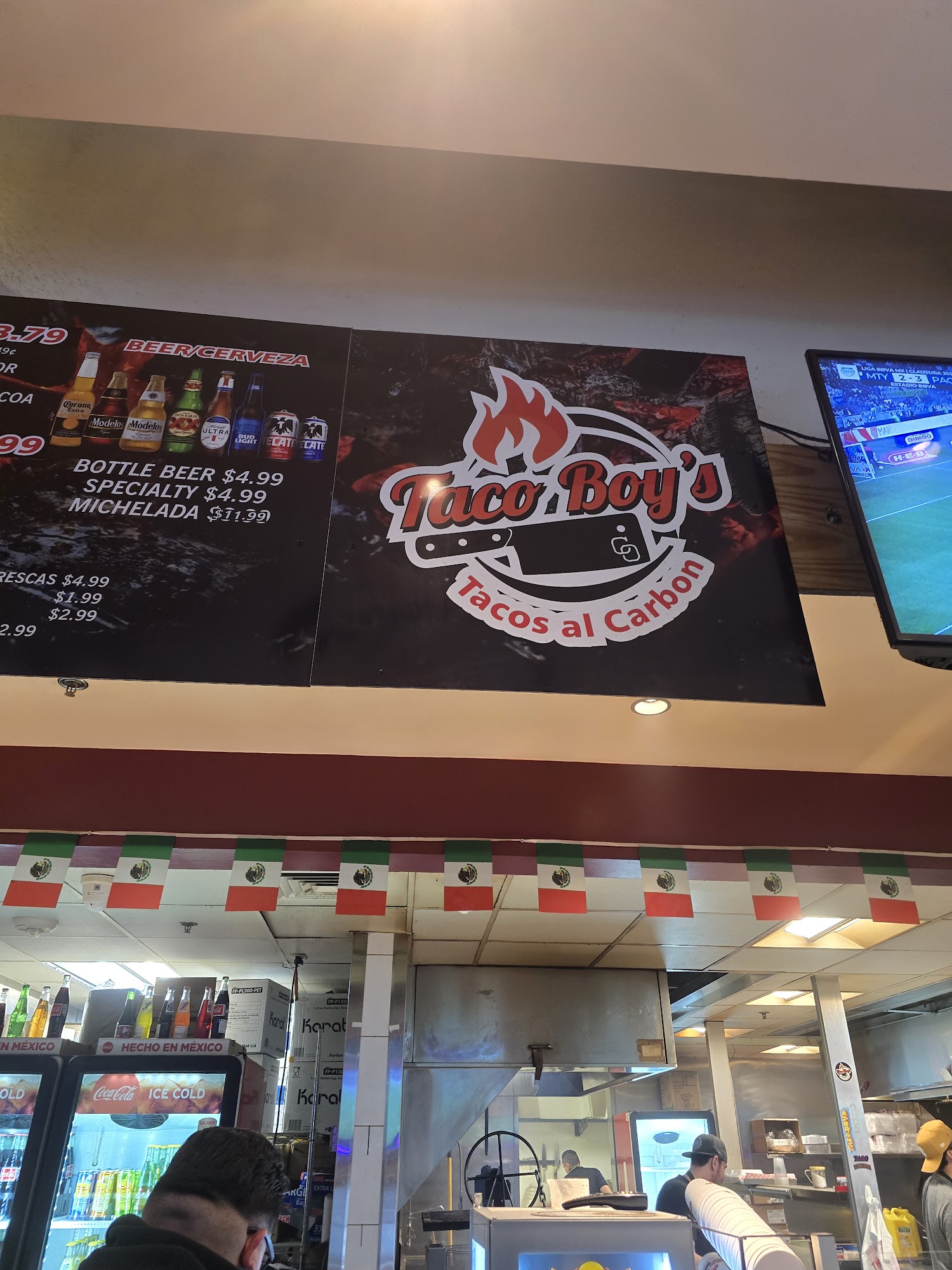 Taco Boy's Menu
