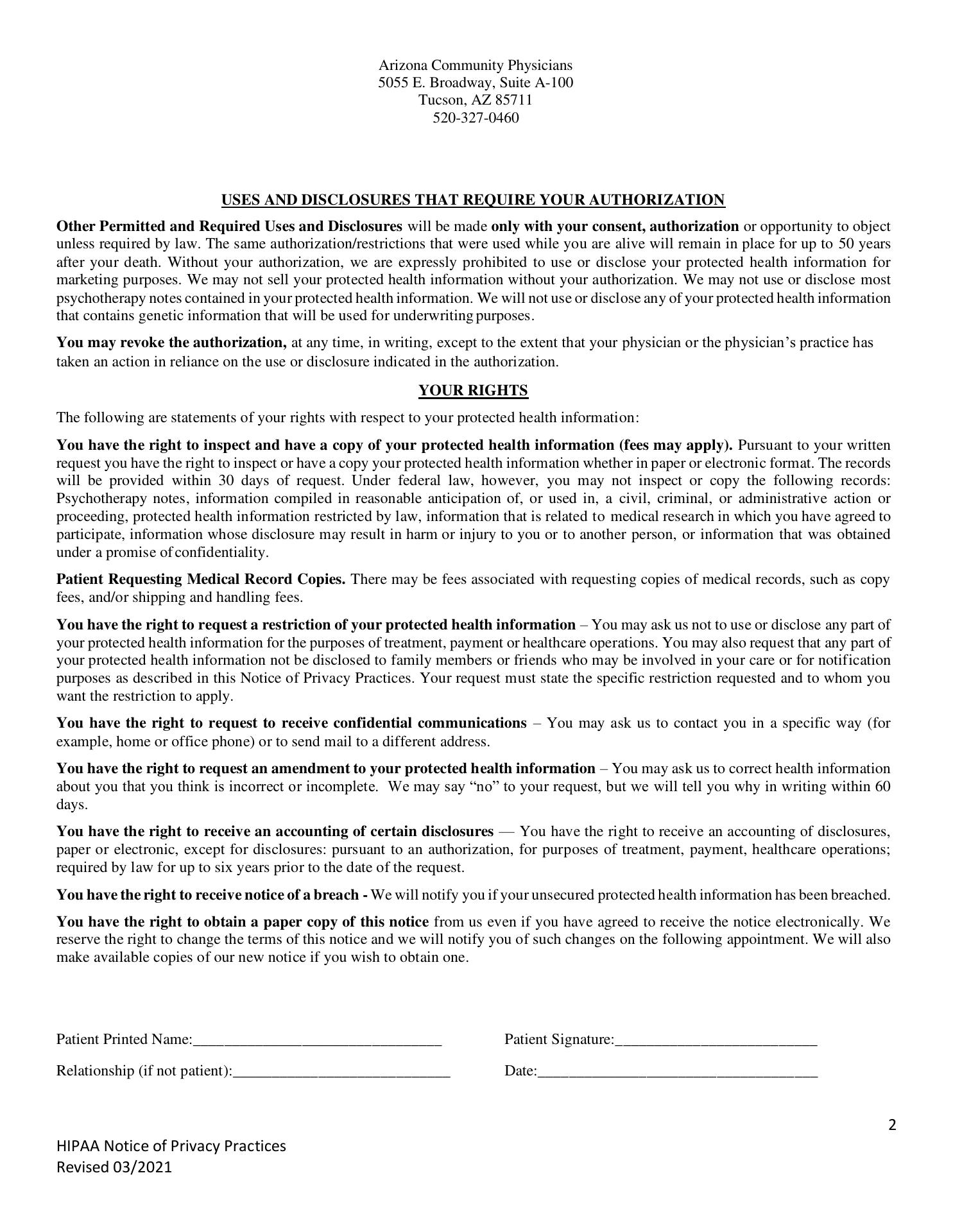 La Cholla Medical Group