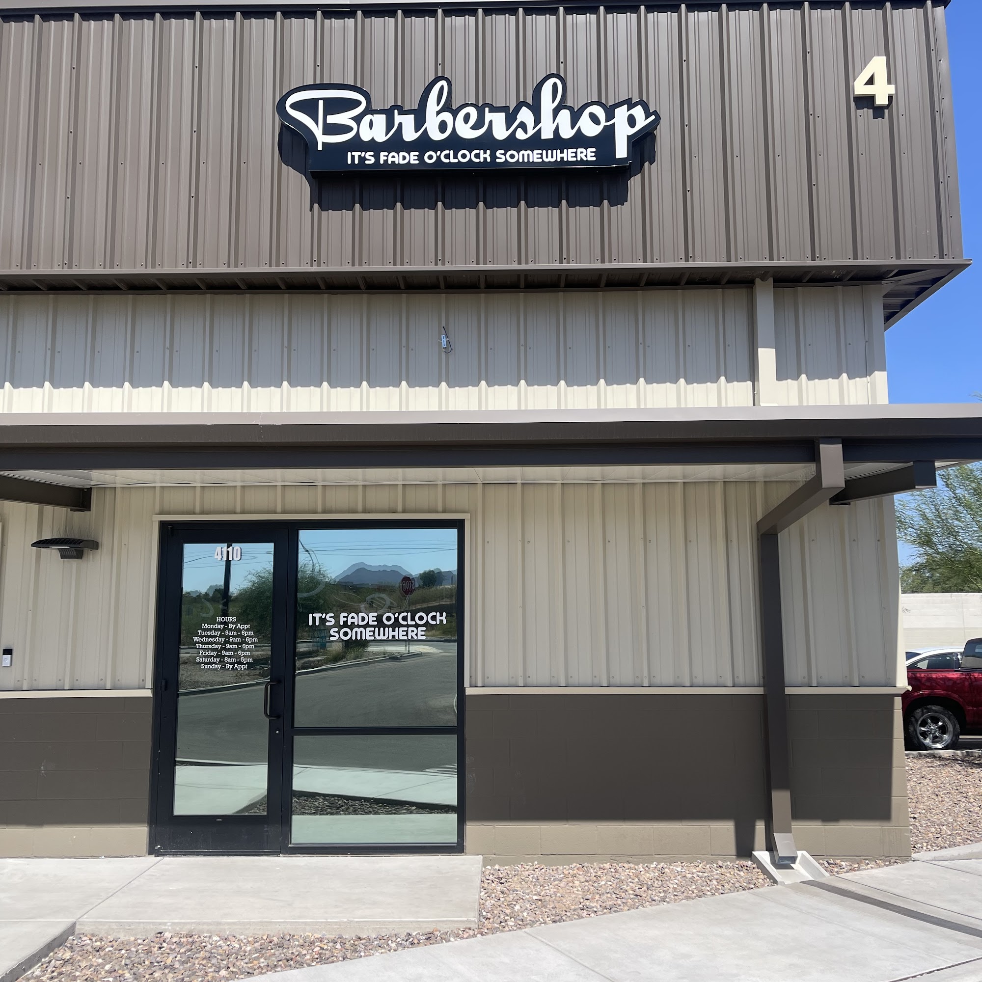 It's Fade O'Clock Somewhere 2706 N Silverbell Rd Suite 4110, Tucson Arizona 85745