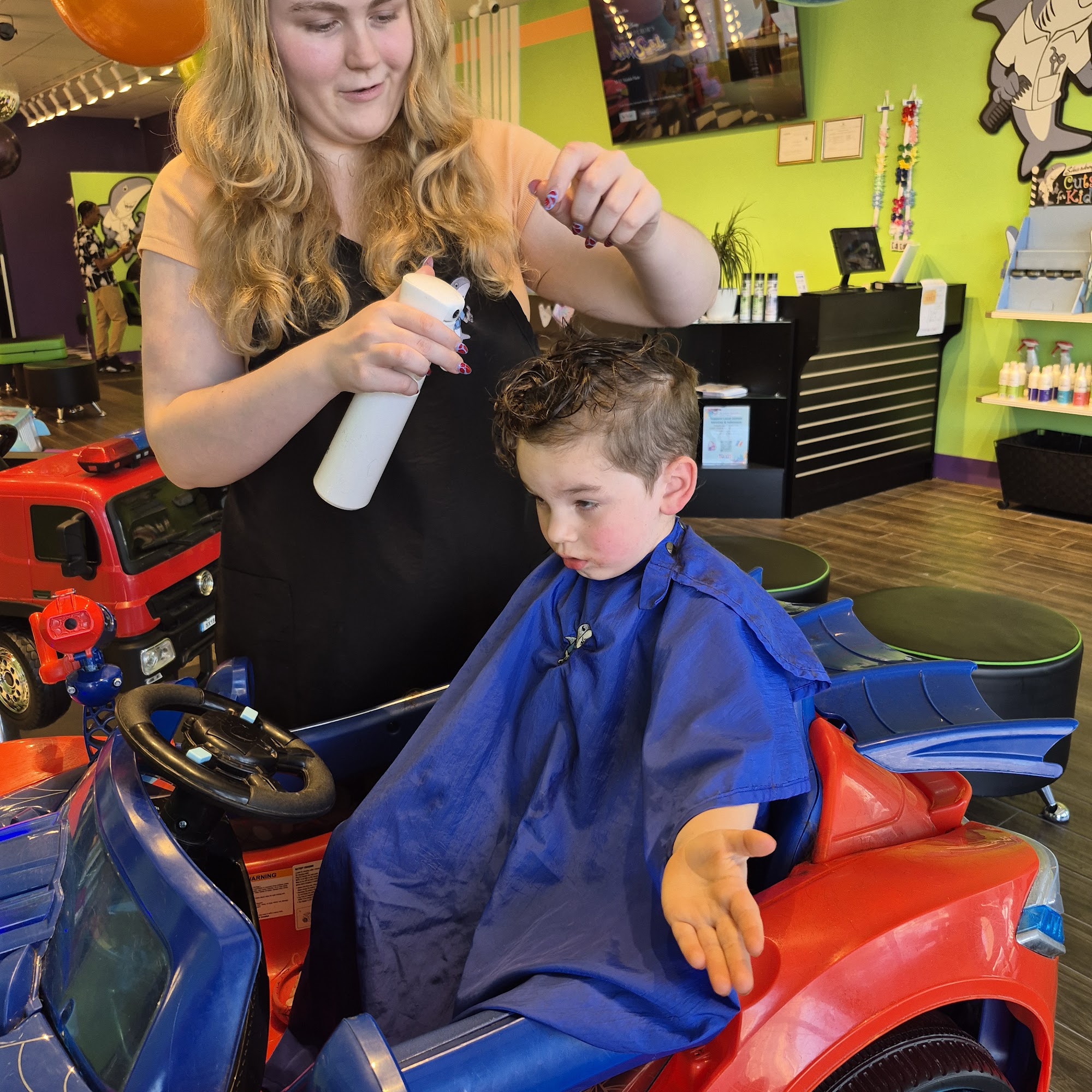 Sharkey's Cuts for Kids - Tucson, AZ 3605 W Cortaro Farms Rd Ste 149, Tucson Arizona 85742