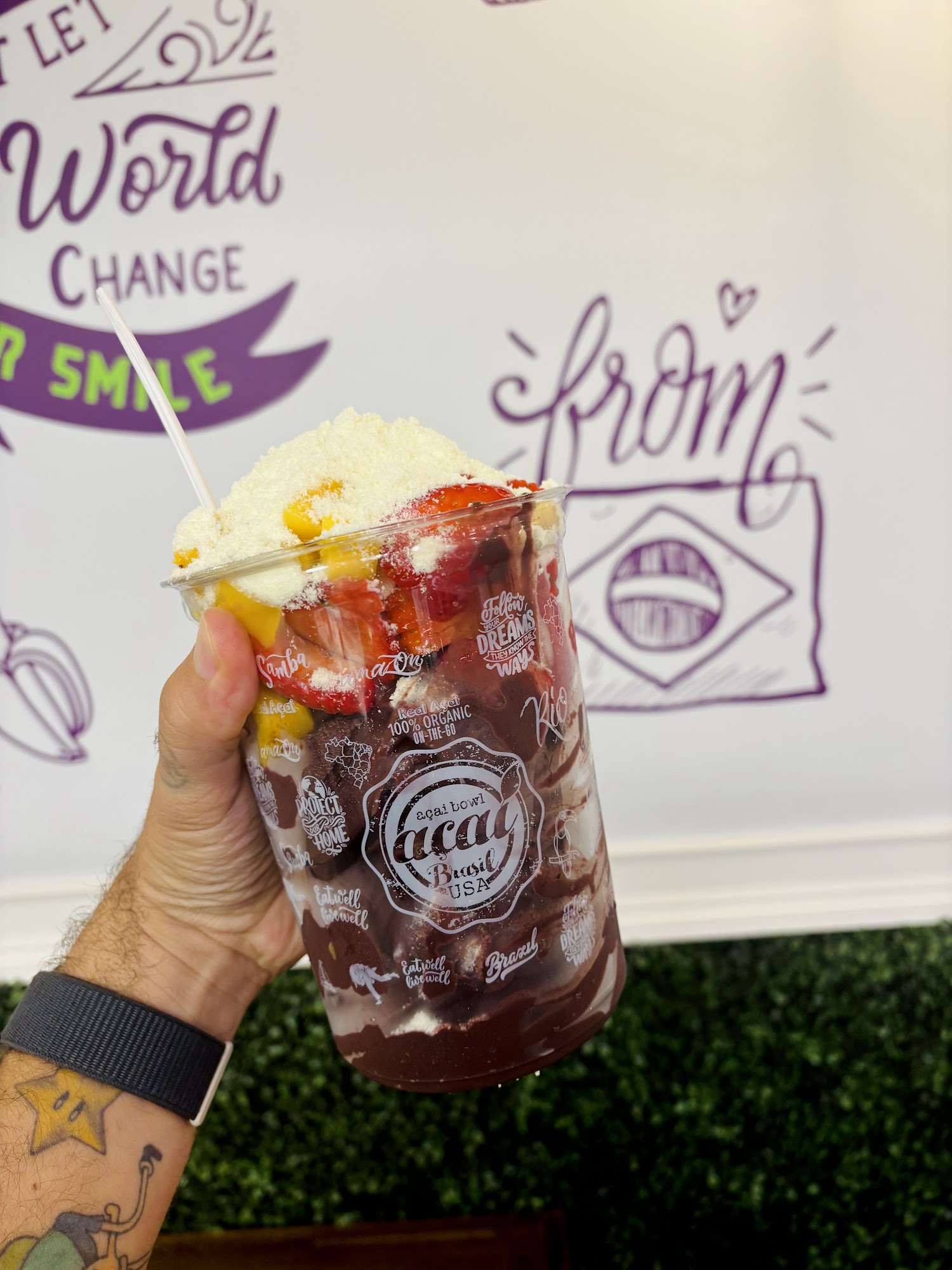 Açaí Brasil Menu