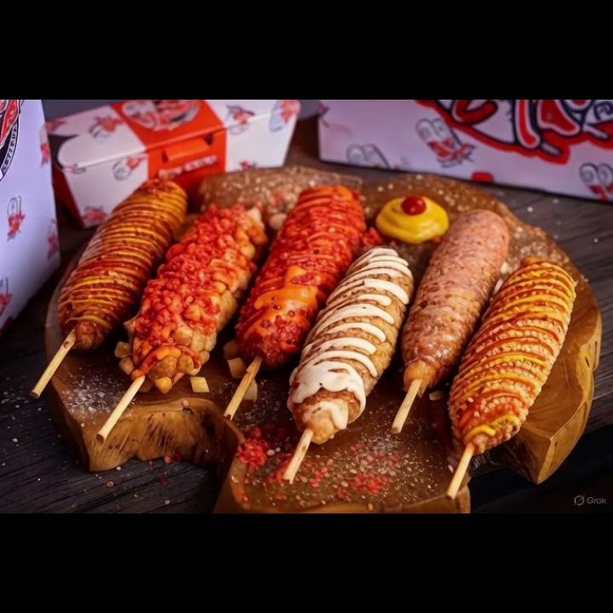 Two Hands Corn Dog on Broadway