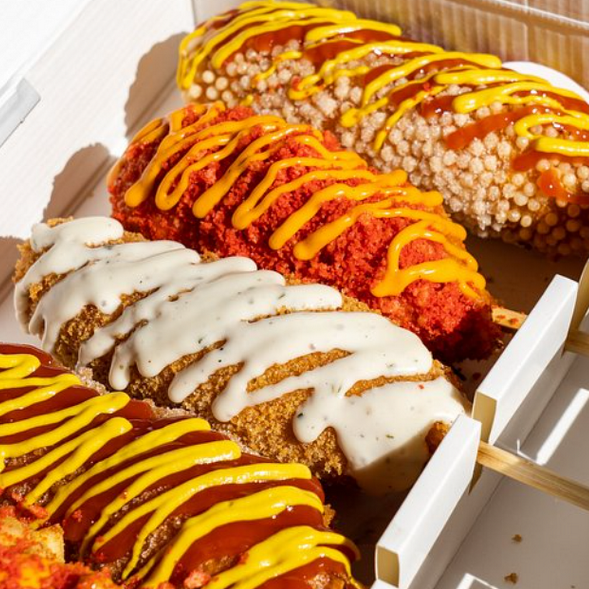 Two Hands Corn Dog on Broadway